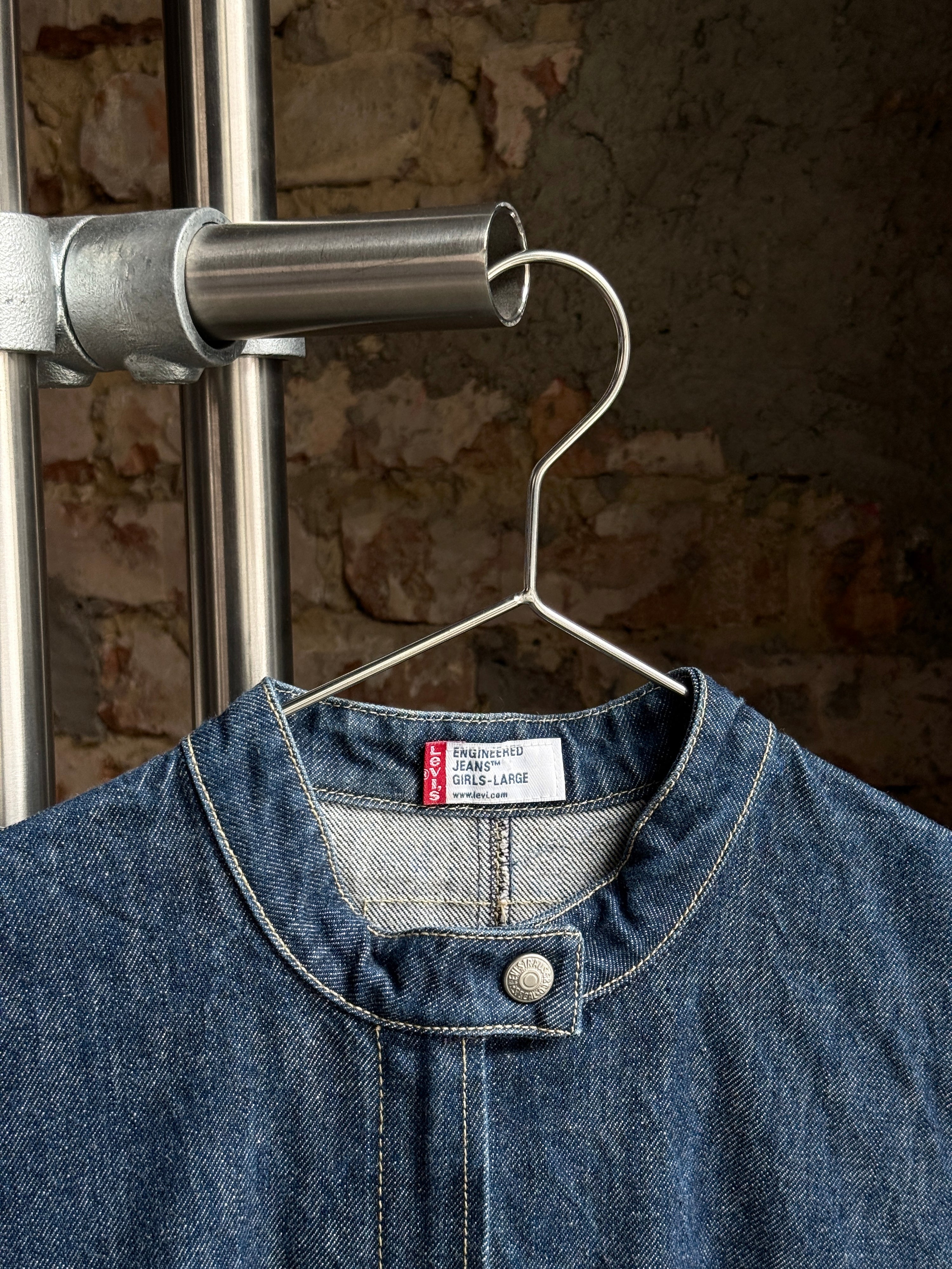 Vintage Levis Engineered Denim Dress - S