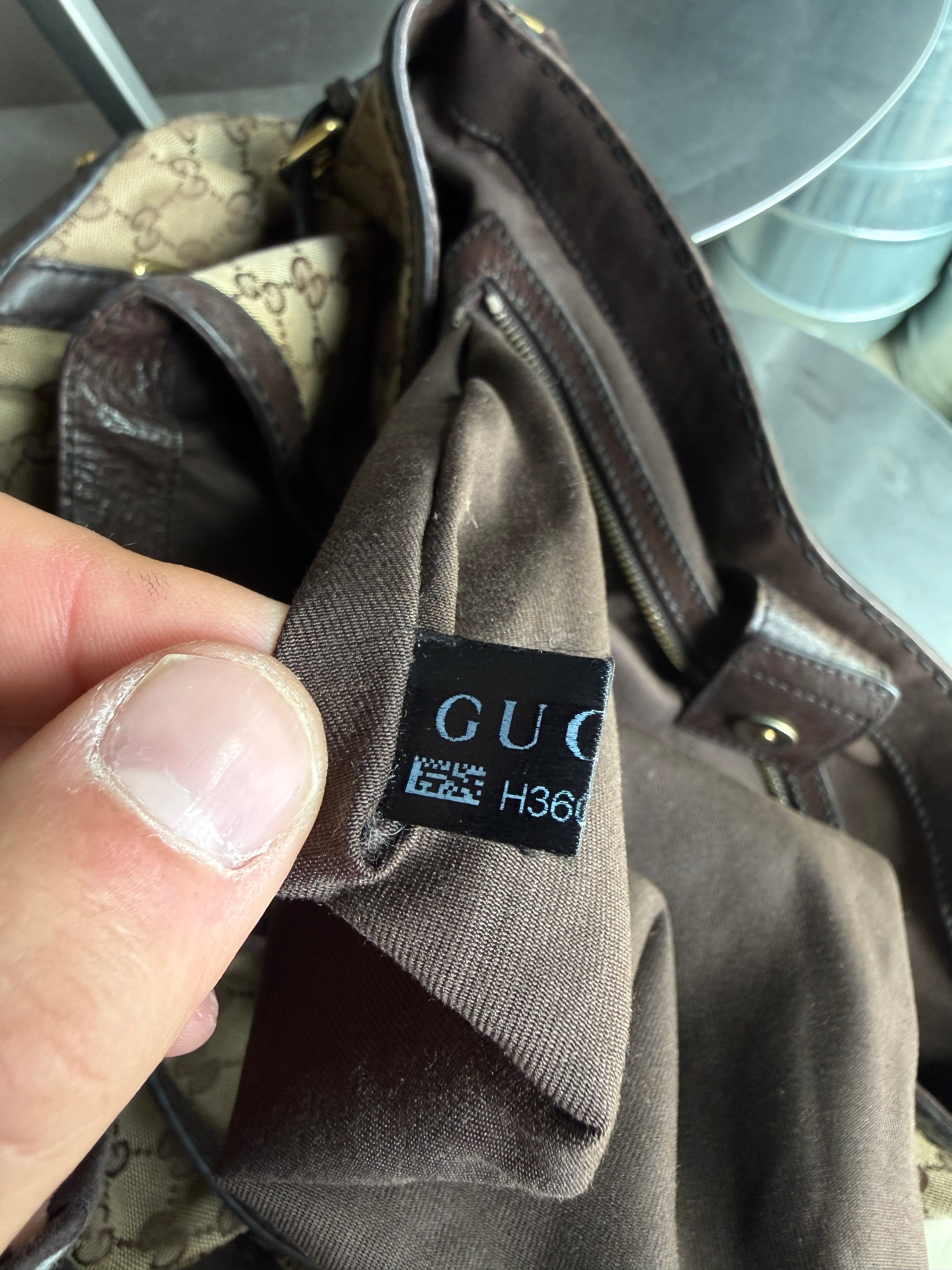 Vintage Gucci Jockey Horsebit Shoulder Bag Beige