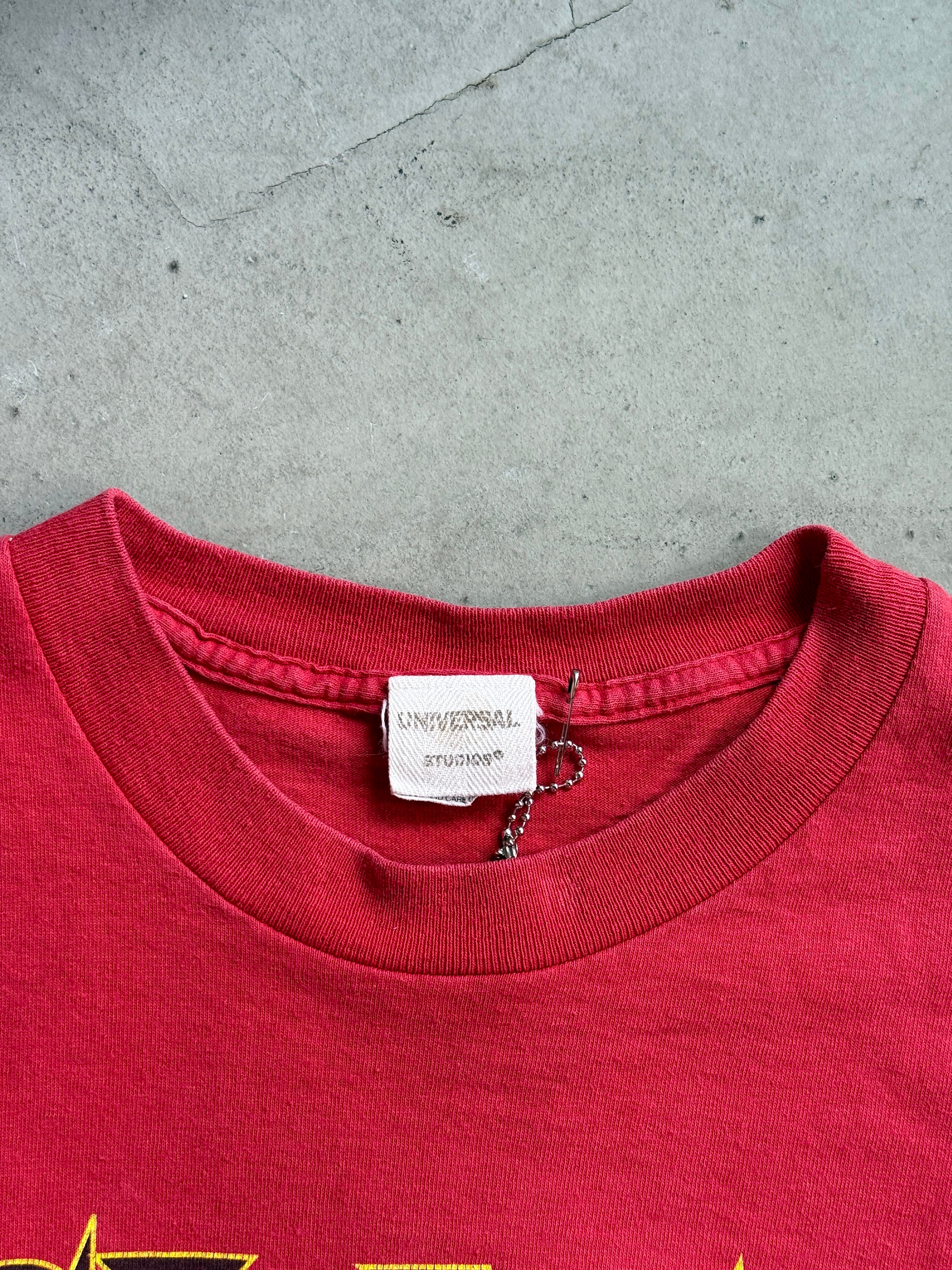 Vintage 1996 Jurassic Park Universal Studios Hollywood Tee Red - S