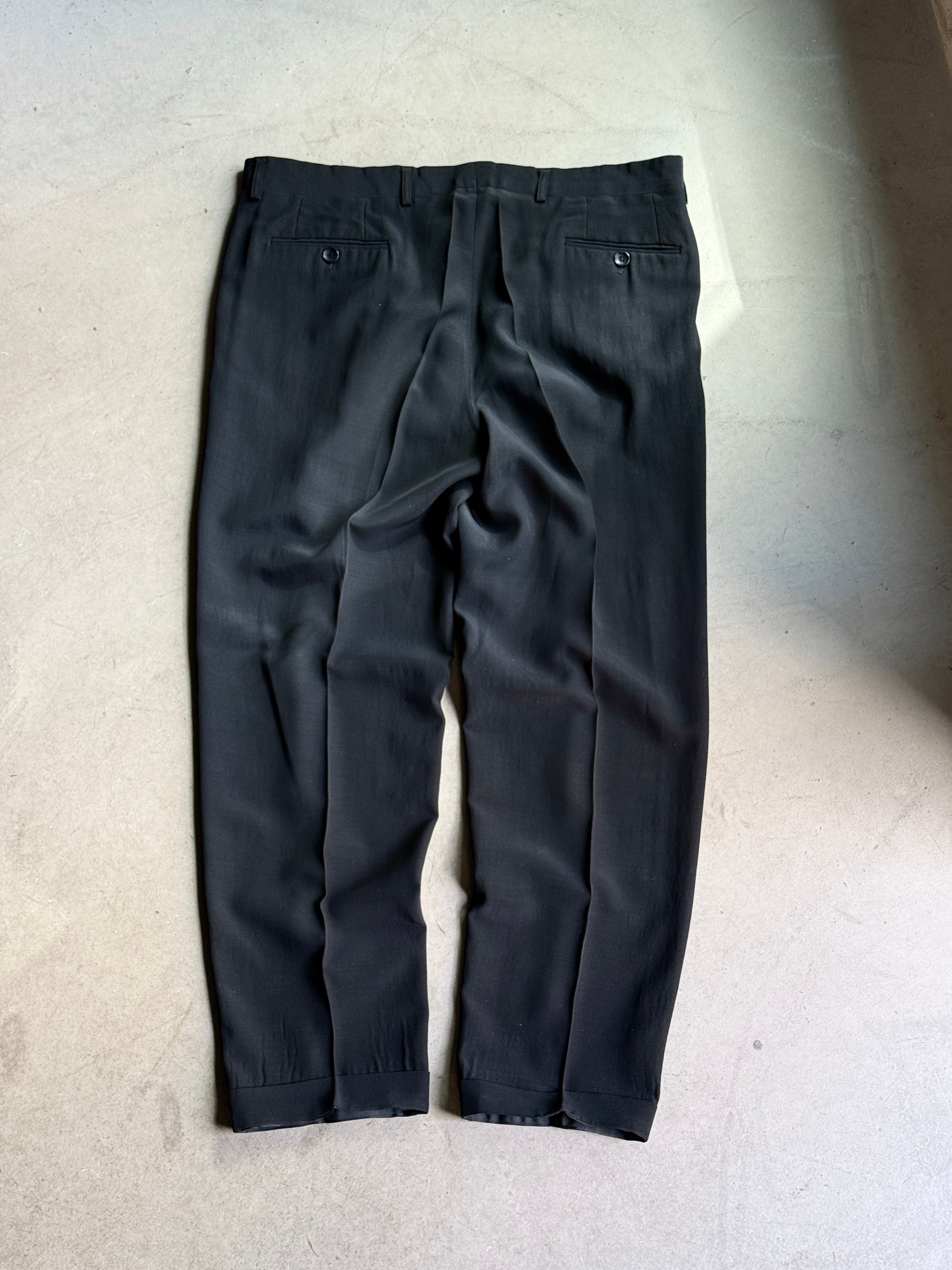 Vintage 1990s Kenzo 3 Piece Suit Black - XL