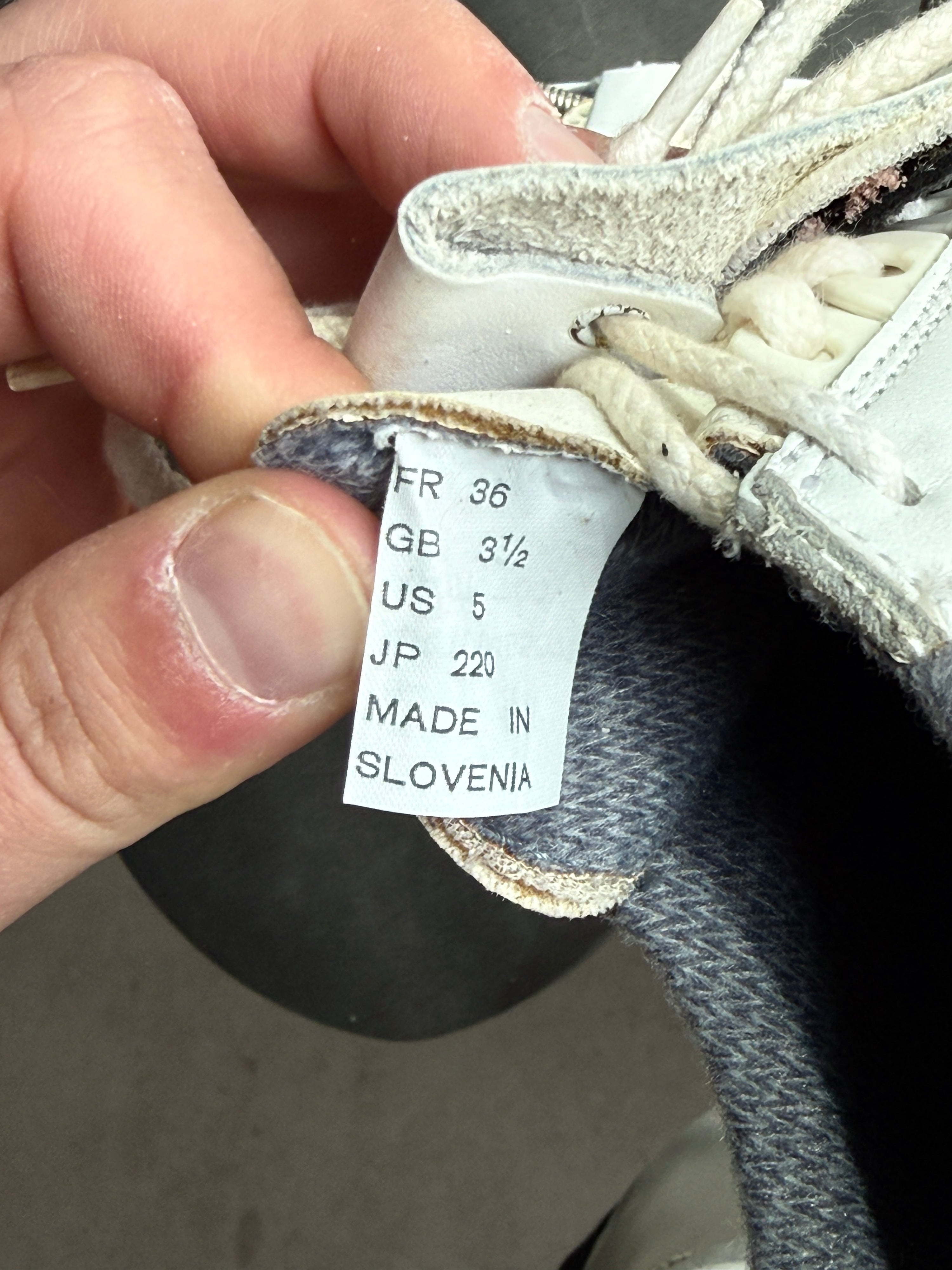 Vintage 1990s Adidas “Aditex” Leather Golf Shoes White - EU 36