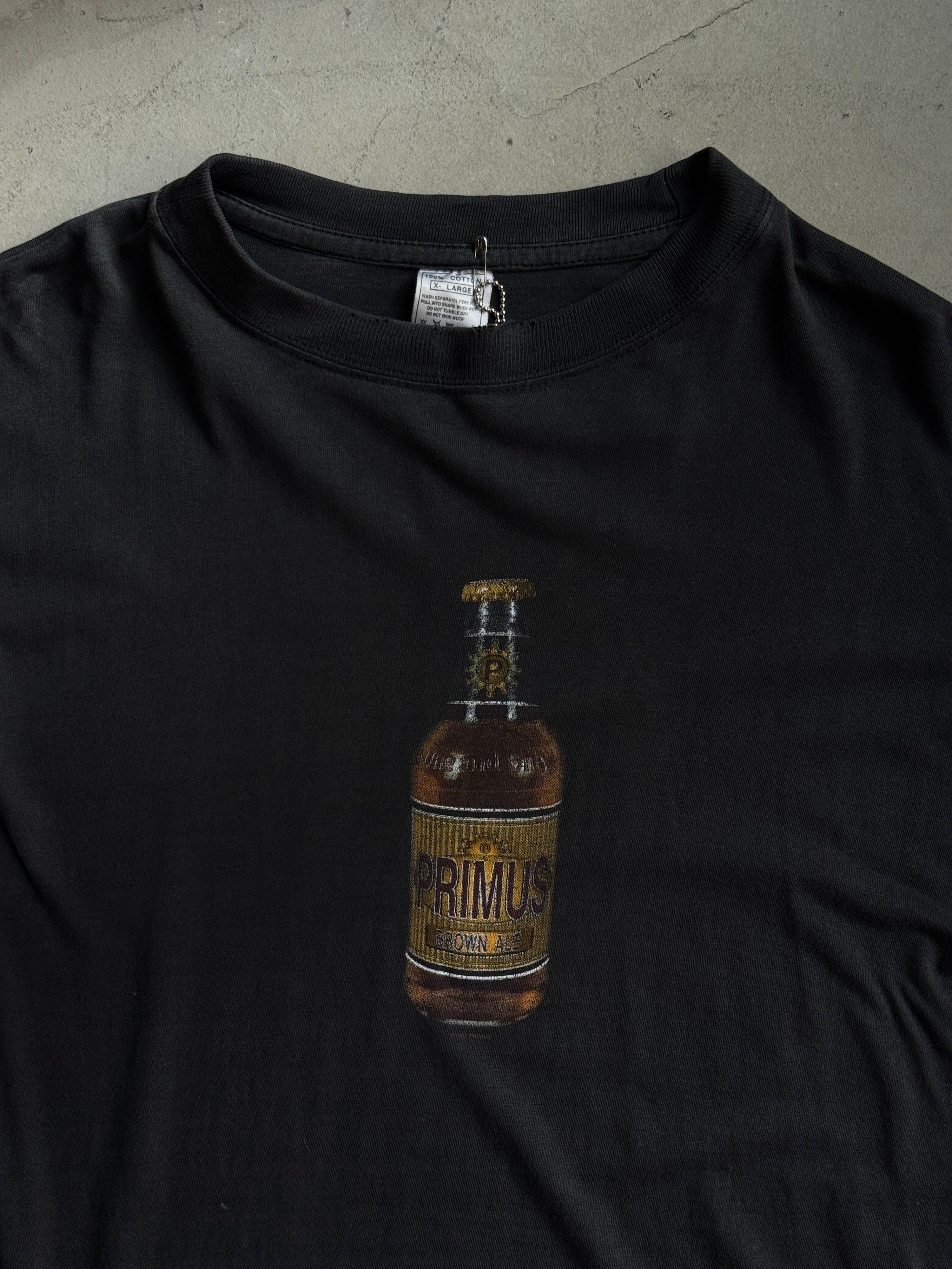 Vintage 1990s Primus "Brown Album" Band Tee Black - XL