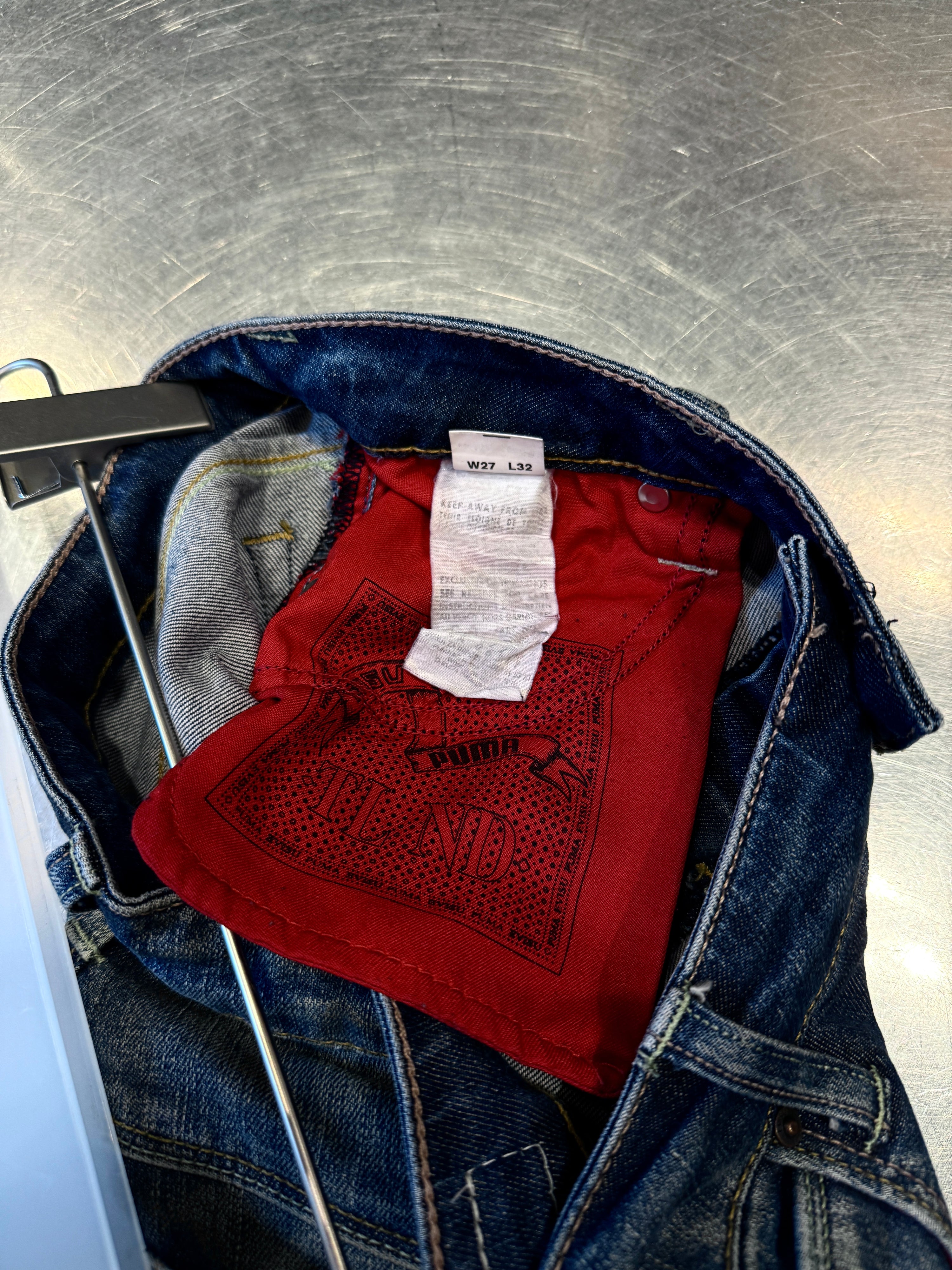 2000s Puma x Evisu Jeans W30 L30