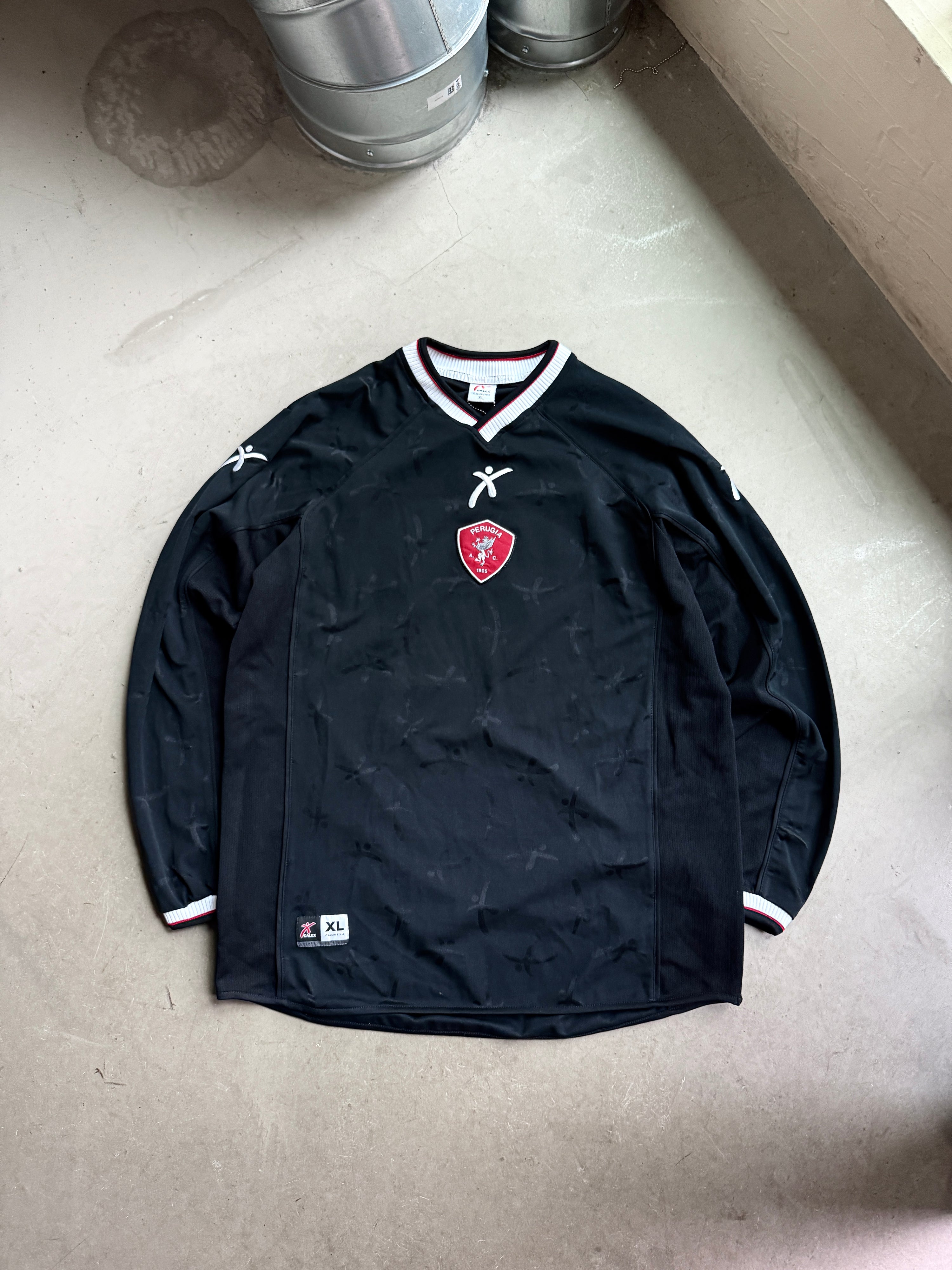2000/01 Perugia LS Shirt Black - L