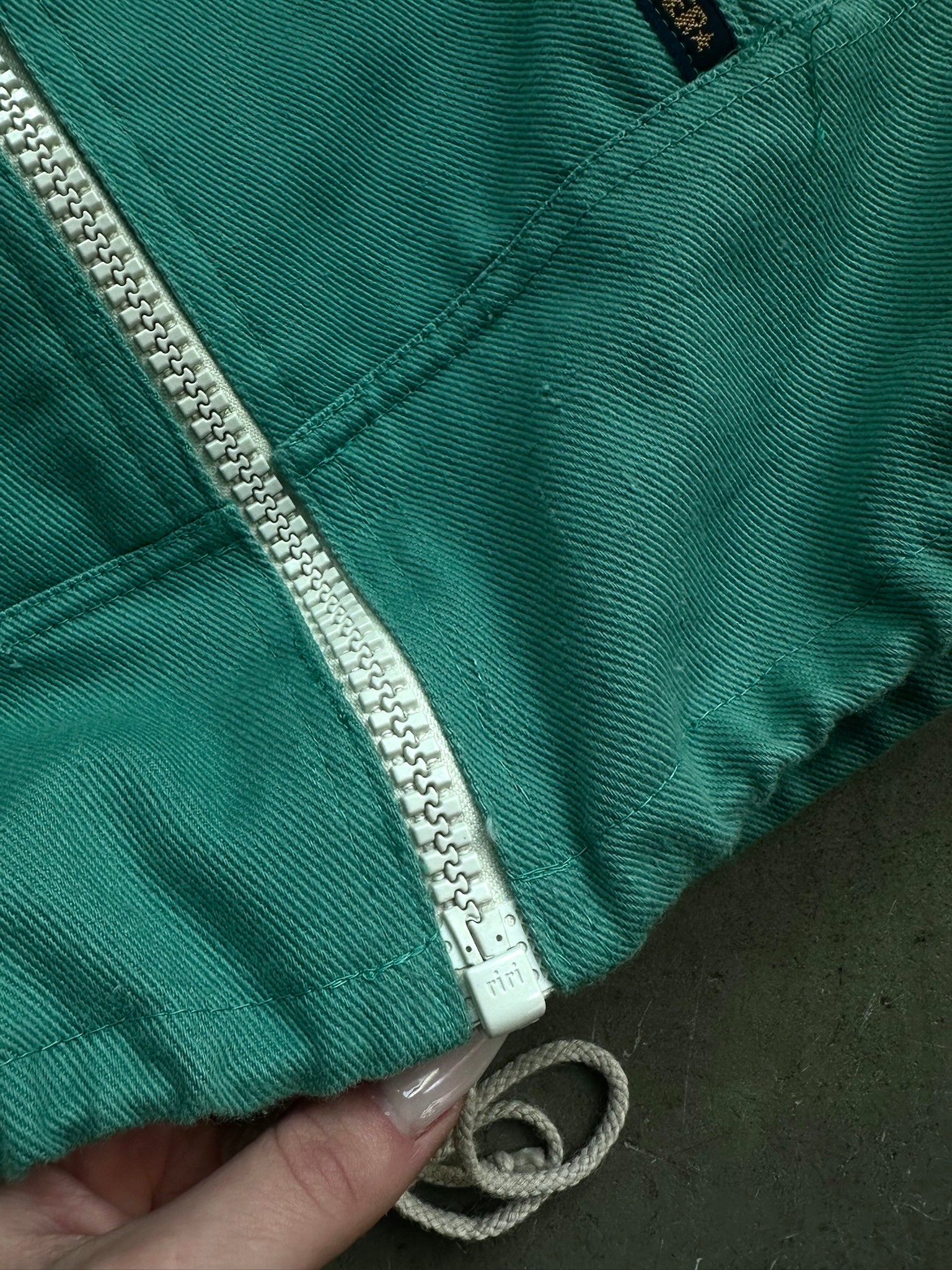 Vintage 1970s Explorer Work Jacket Teal - S