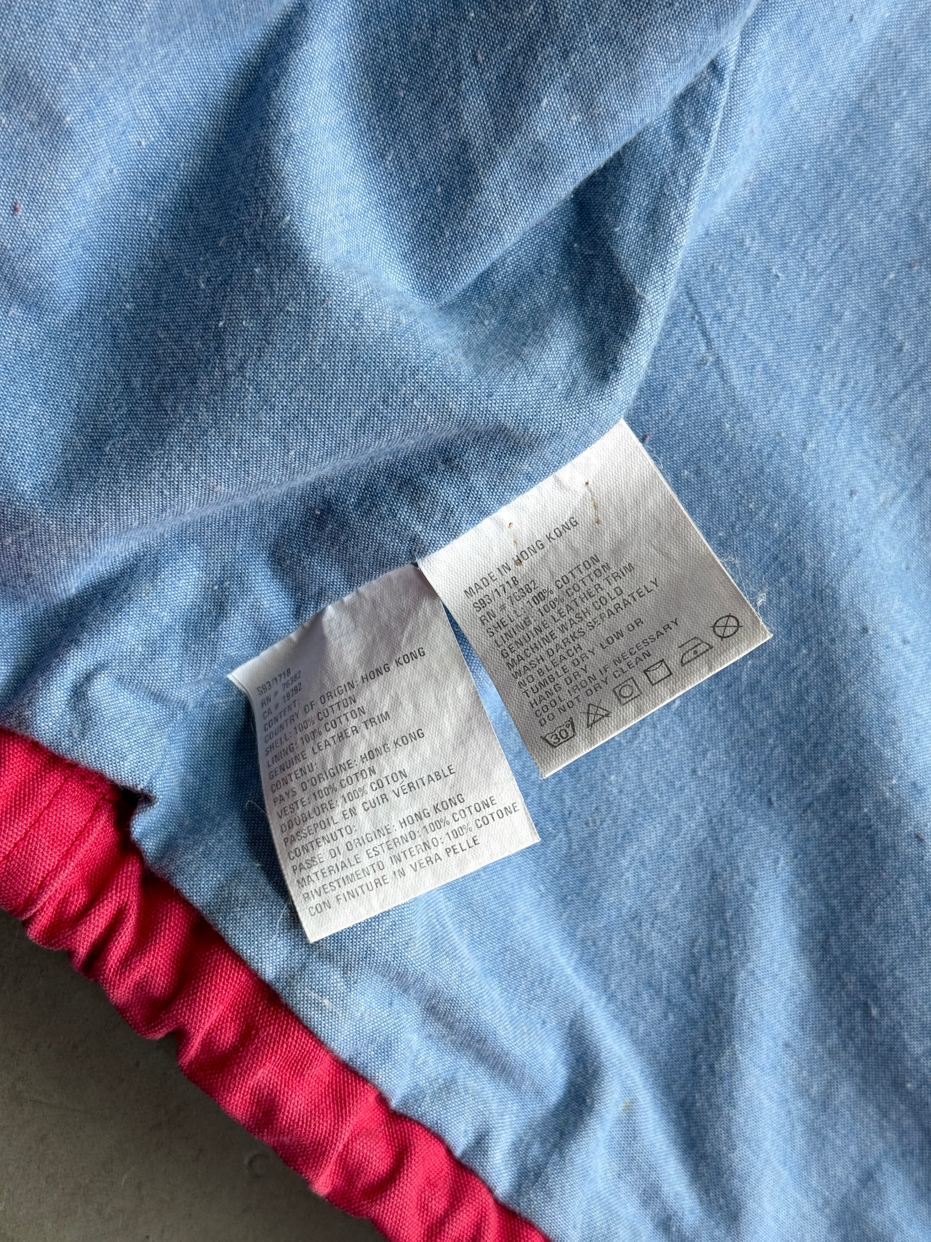 Vintage Faded Timberland Weathergear Canvas Chore Jacket Red - XL