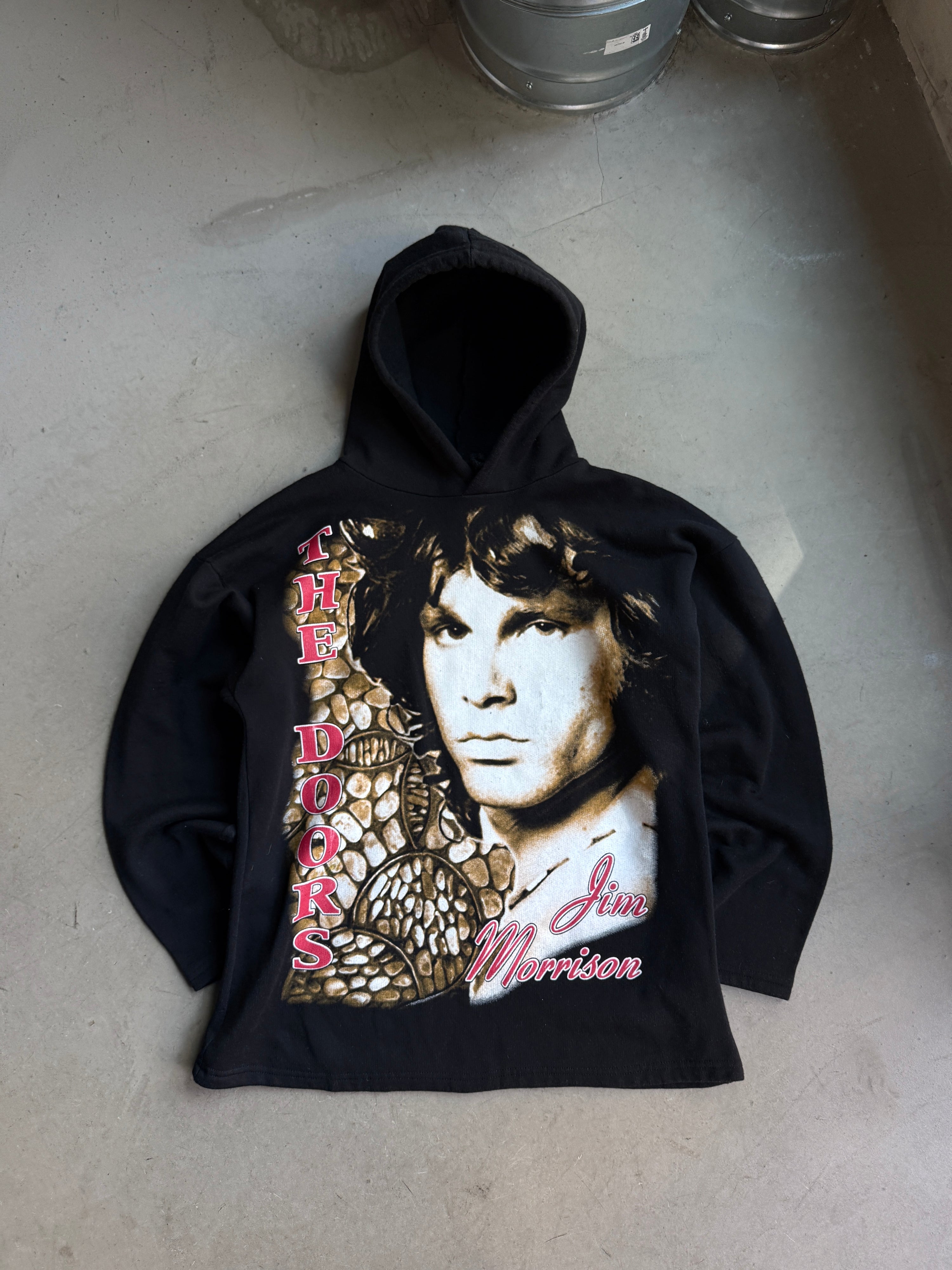 Vintage 1990s Bootleg Jim Morrison “The Doors” Sweater Black - M