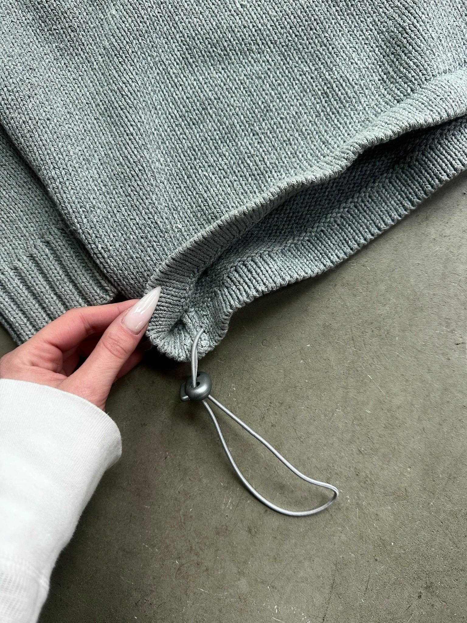Vintage Energie “Miliatary” Knit Grey - L