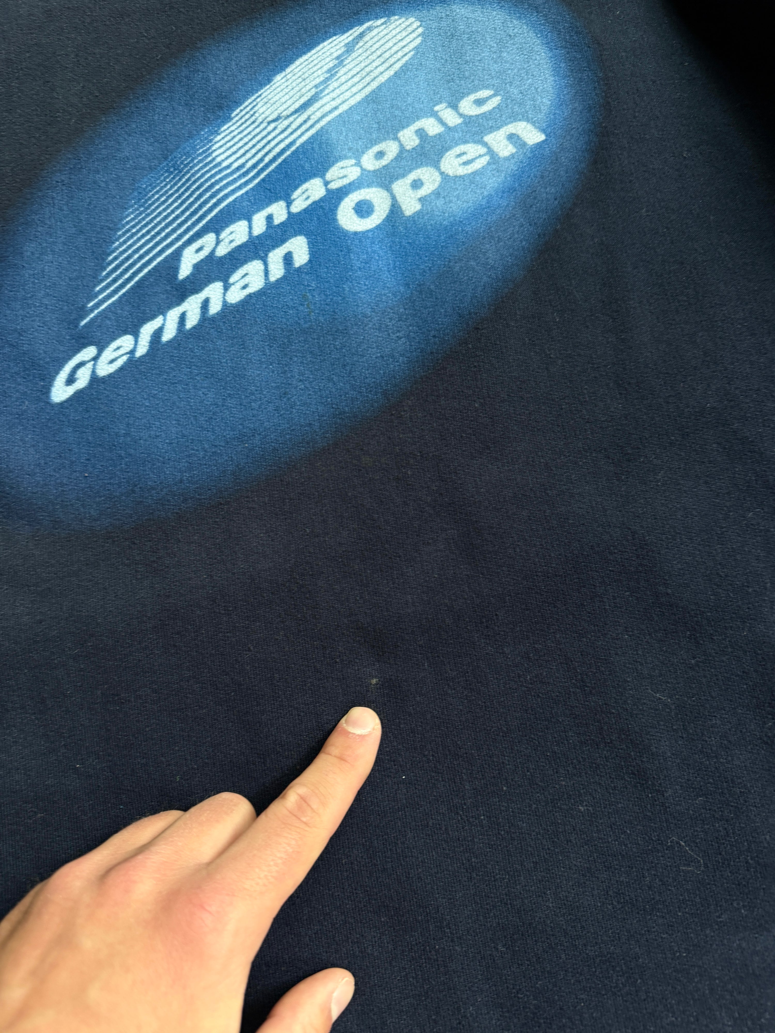 Vintage 1996 Panasonic German Open Sweater