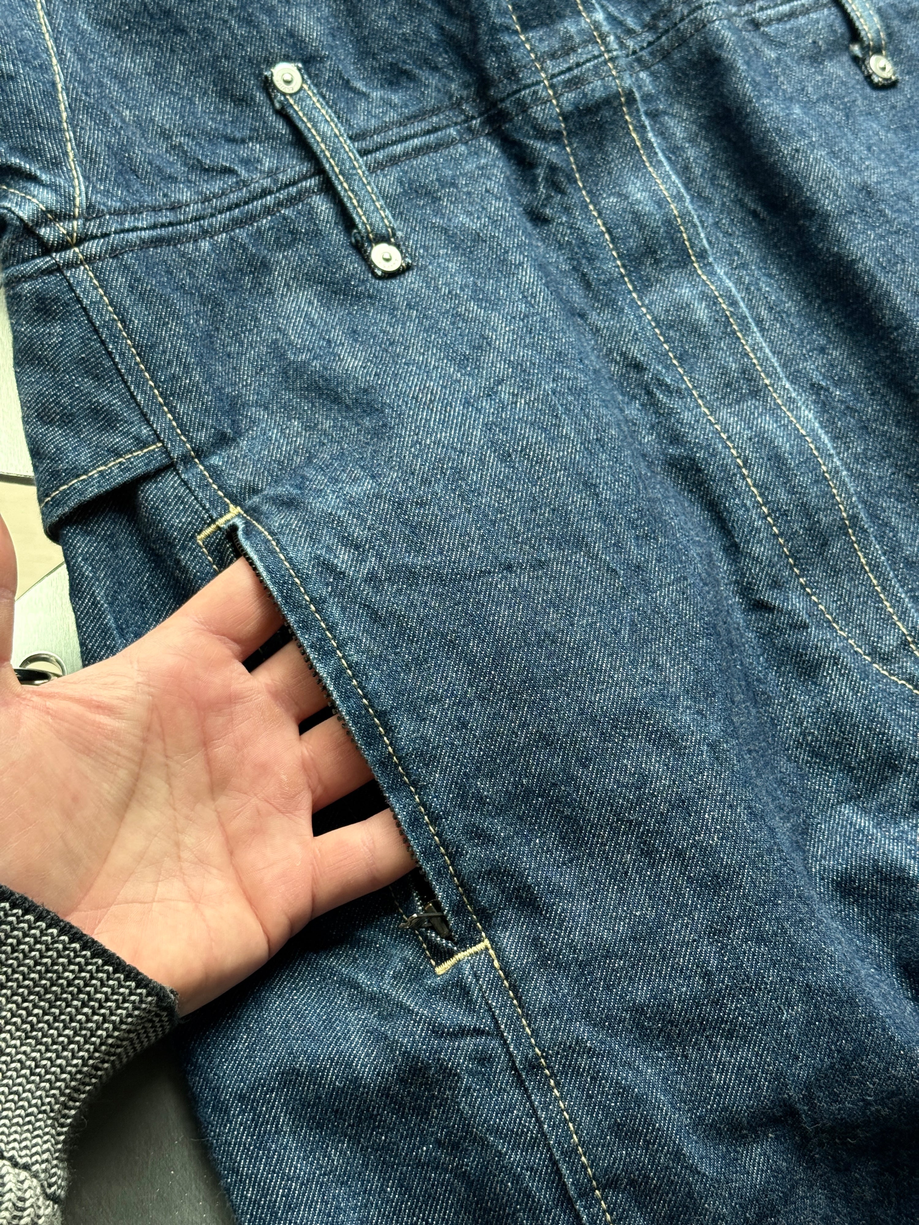 Vintage Levis Engineered Denim Dress - S