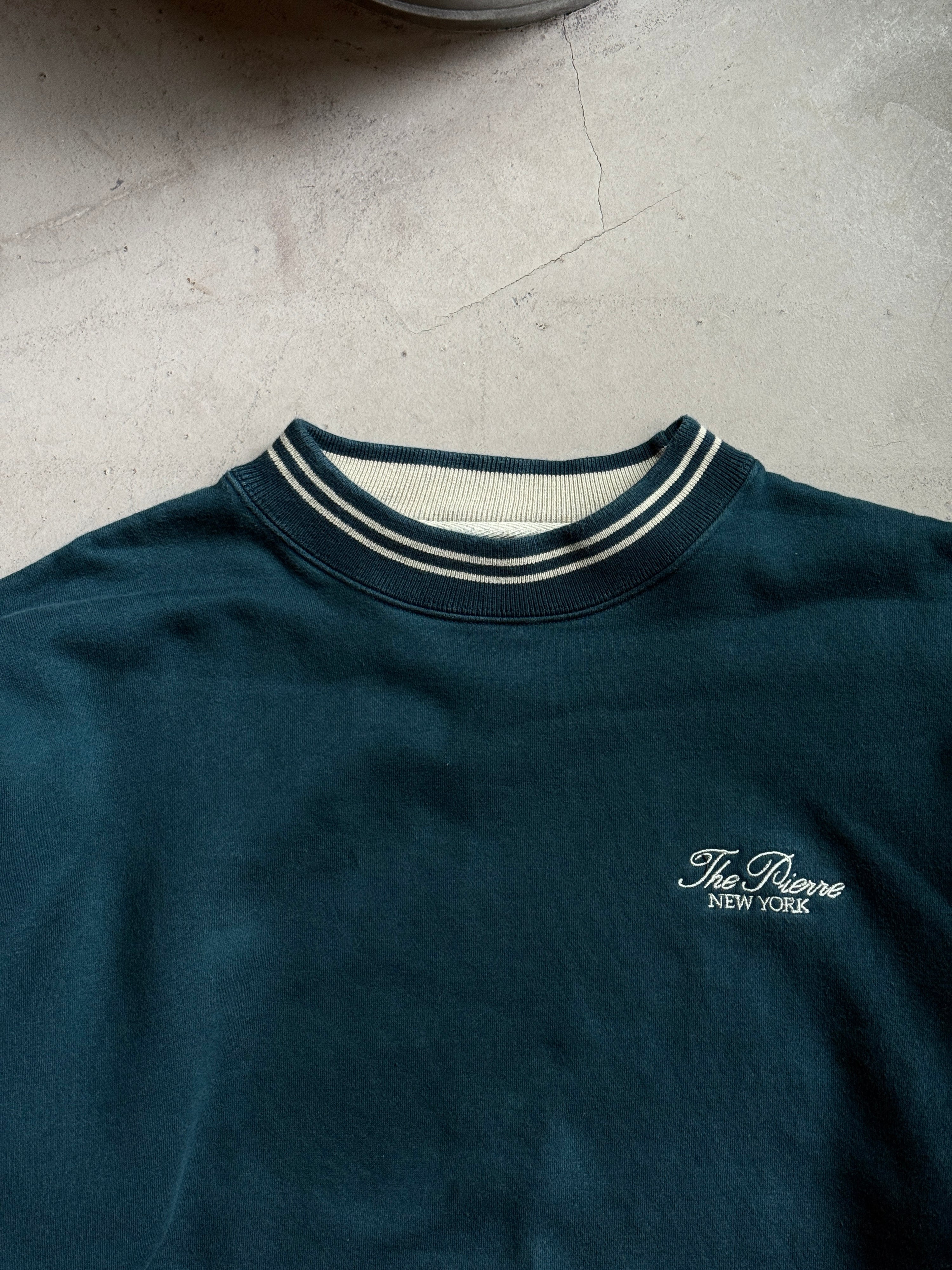 Vintage 1990s “The Pierre NYC” Sweatshirt Green - M