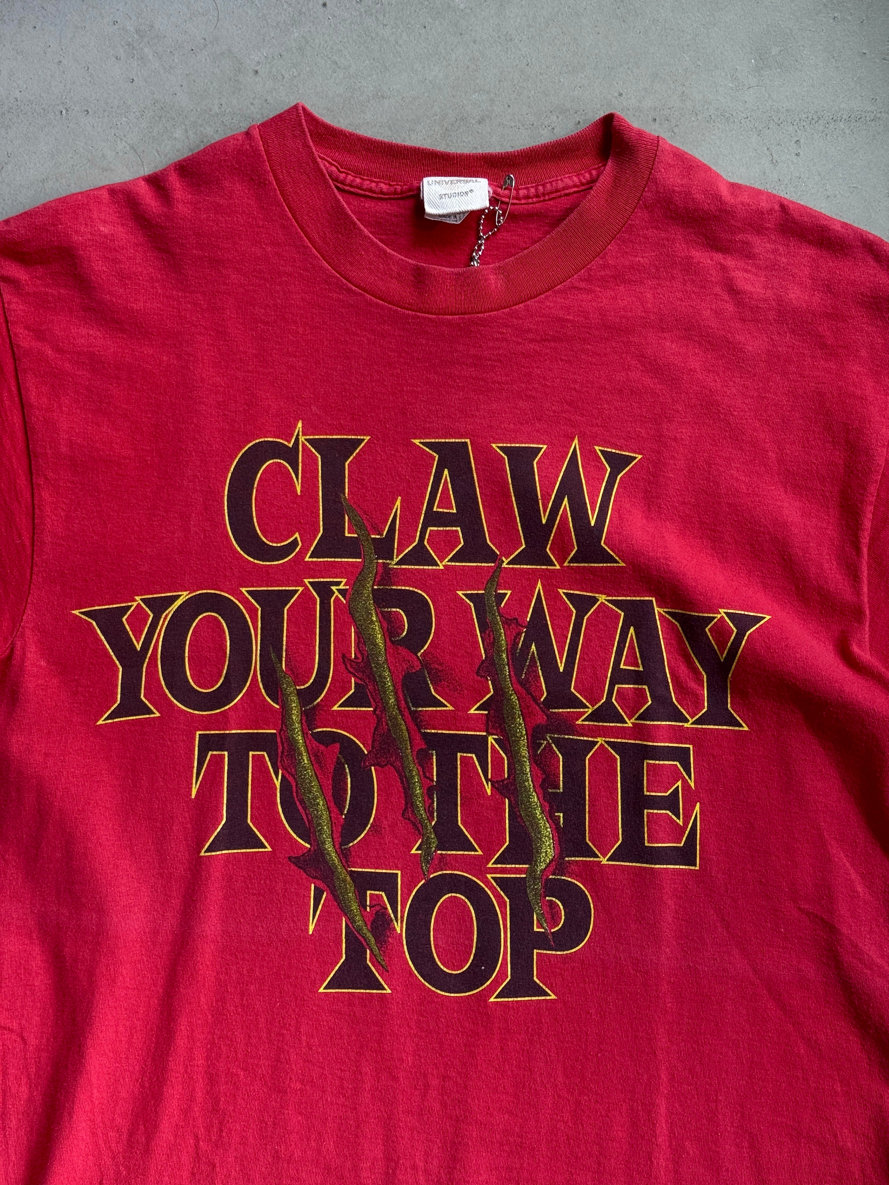 Vintage 1996 Jurassic Park Universal Studios Hollywood Tee Red - S