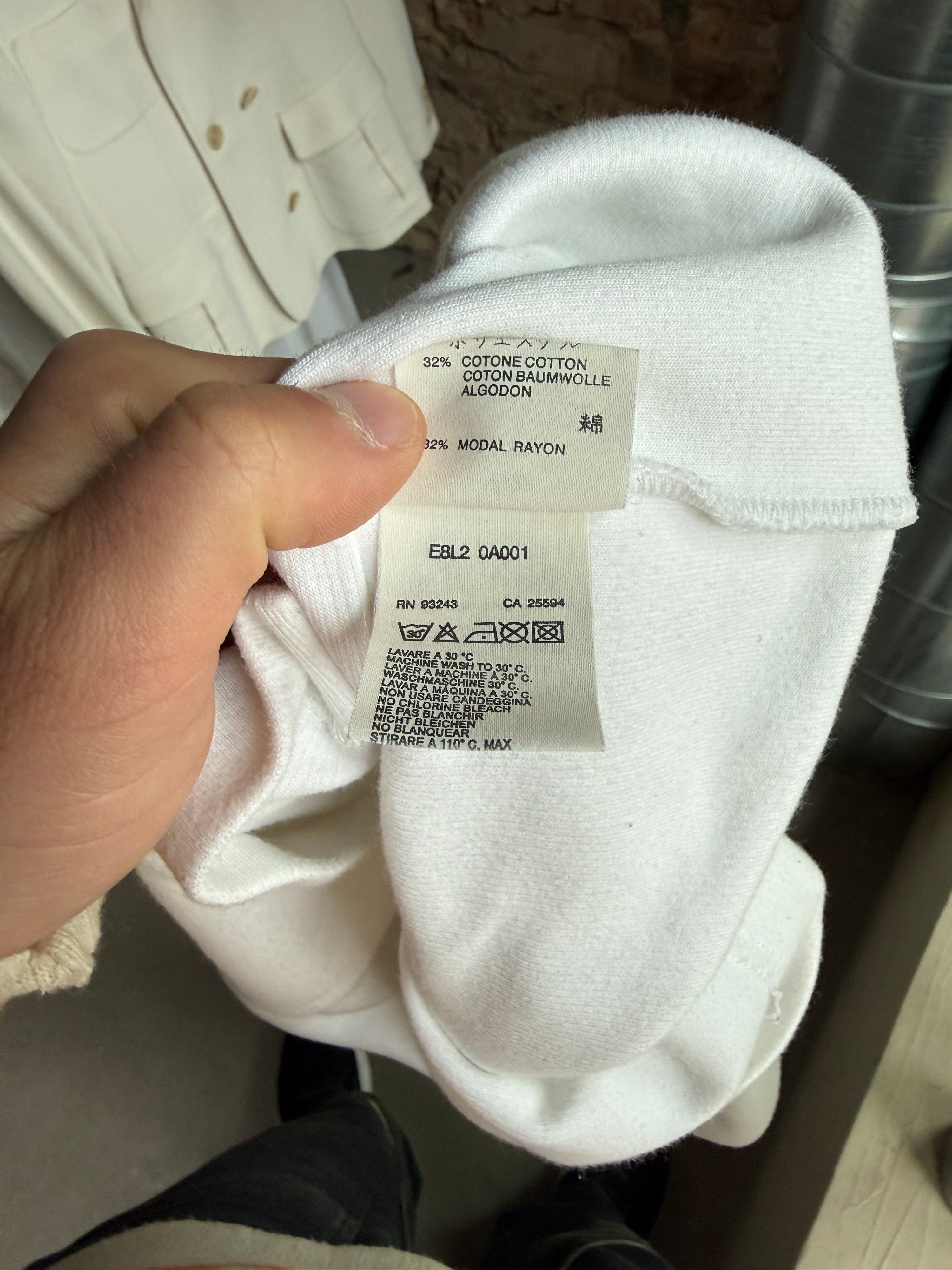 Vintage Diesel Transparent Detail Sweatshirt White - L