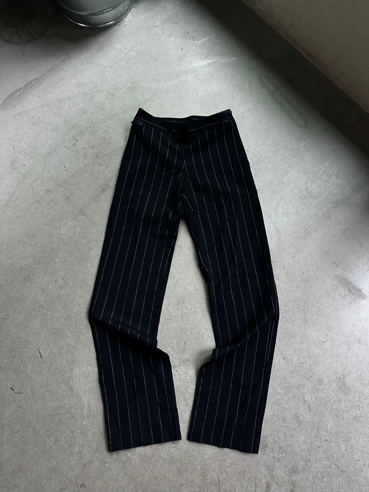 Vintage D&G Pinstriped Wool Pants W25 L29