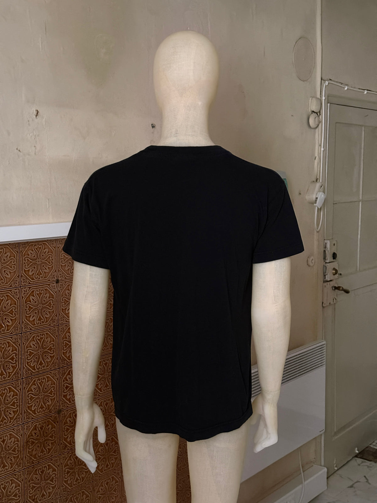 Vintage 2000s Faded Black "Stoned Again" T-Shirt - M