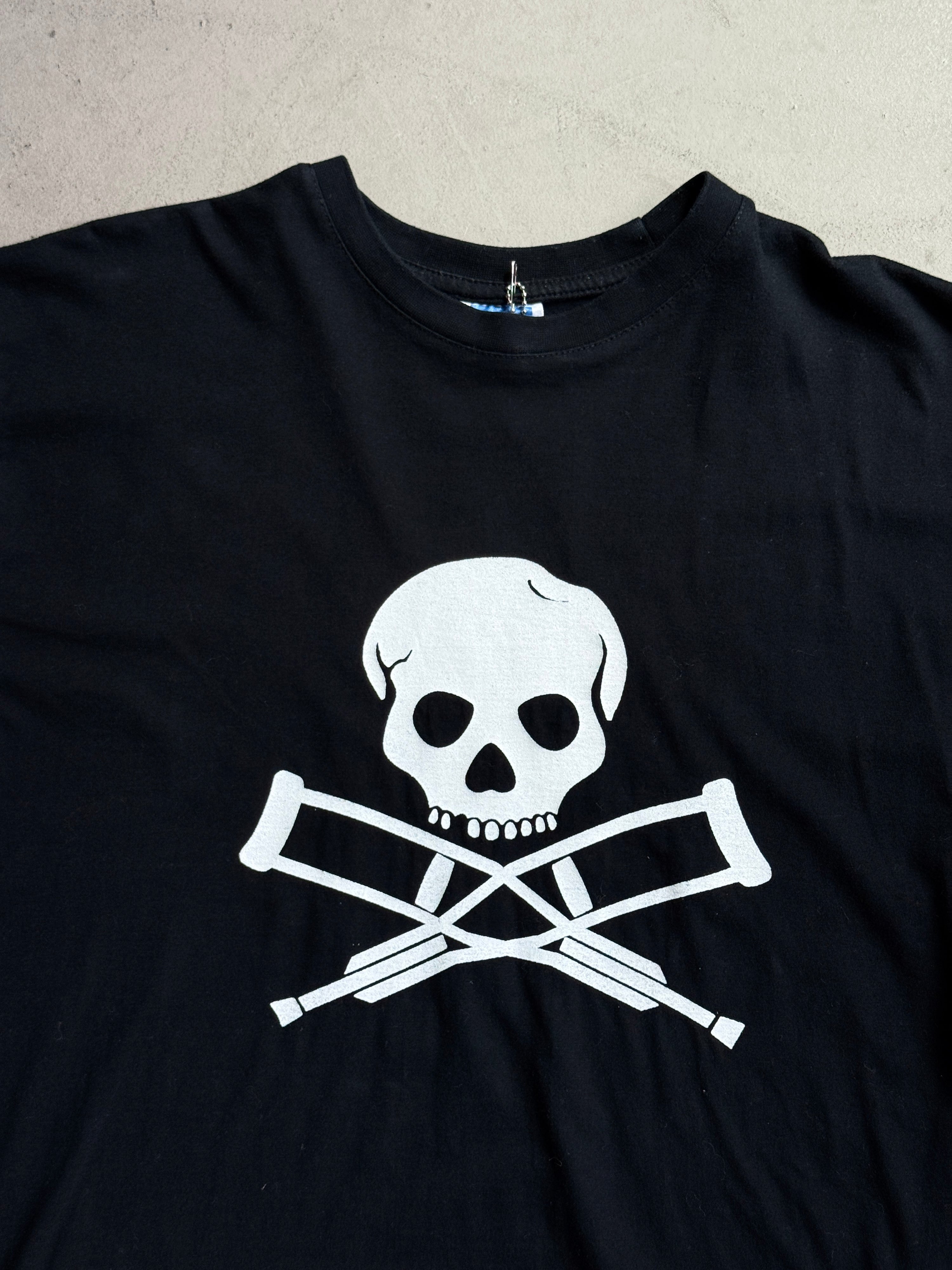 Vintage 2002 Jackass Movie Promo Tee Black - M