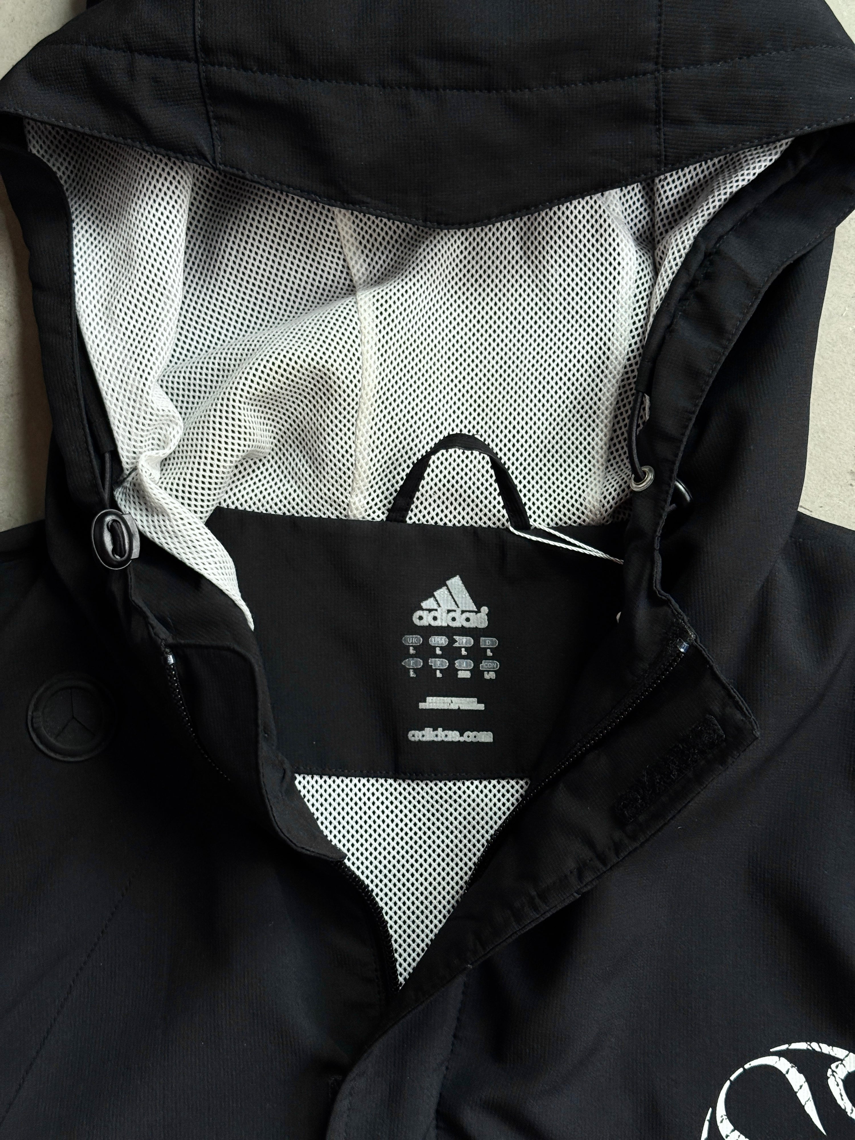 Vintage 2000s Adidas Football Windbreaker Black - L