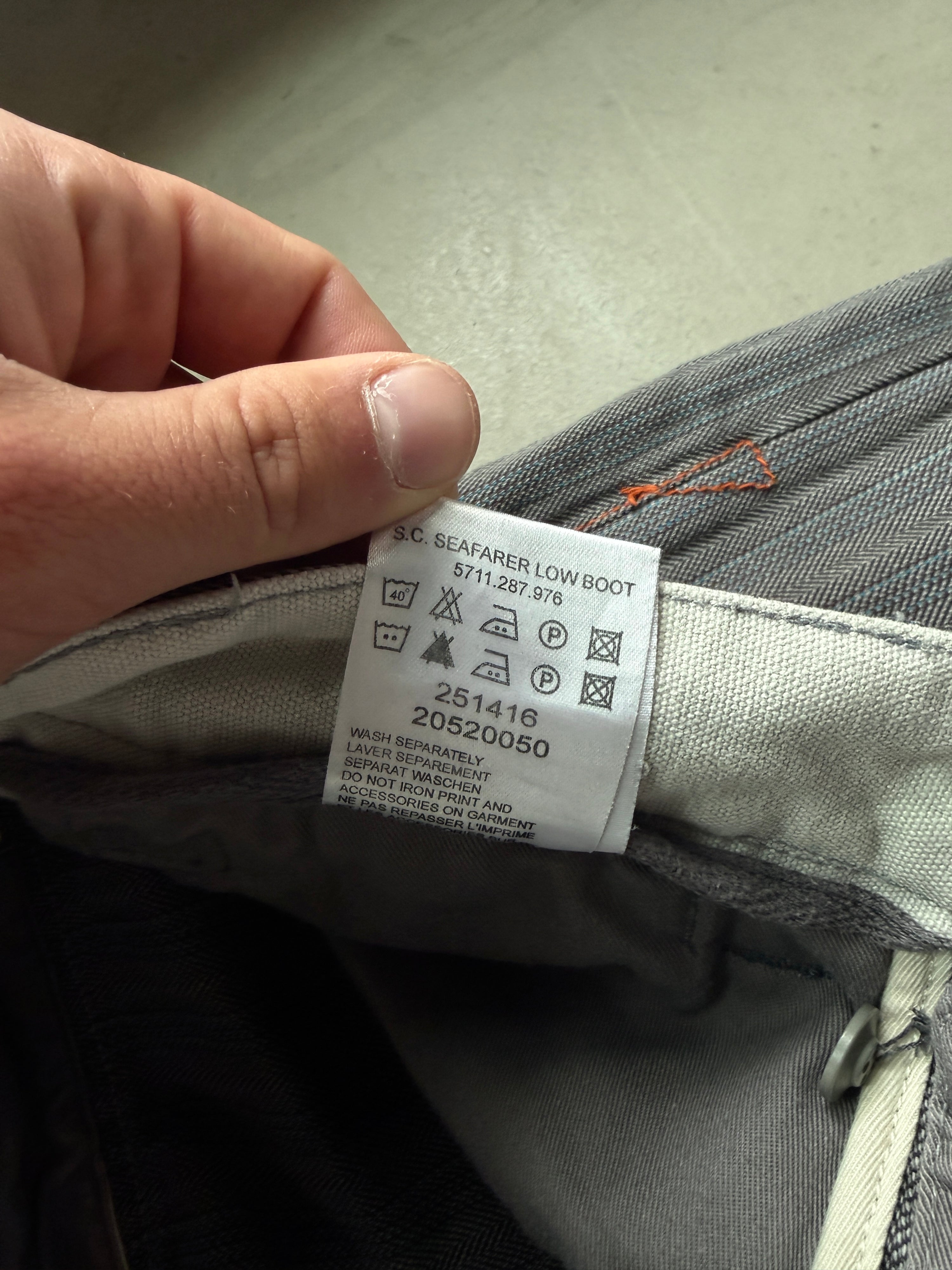 Vintage G-Star “Seafarer” Flared Jeans Grey