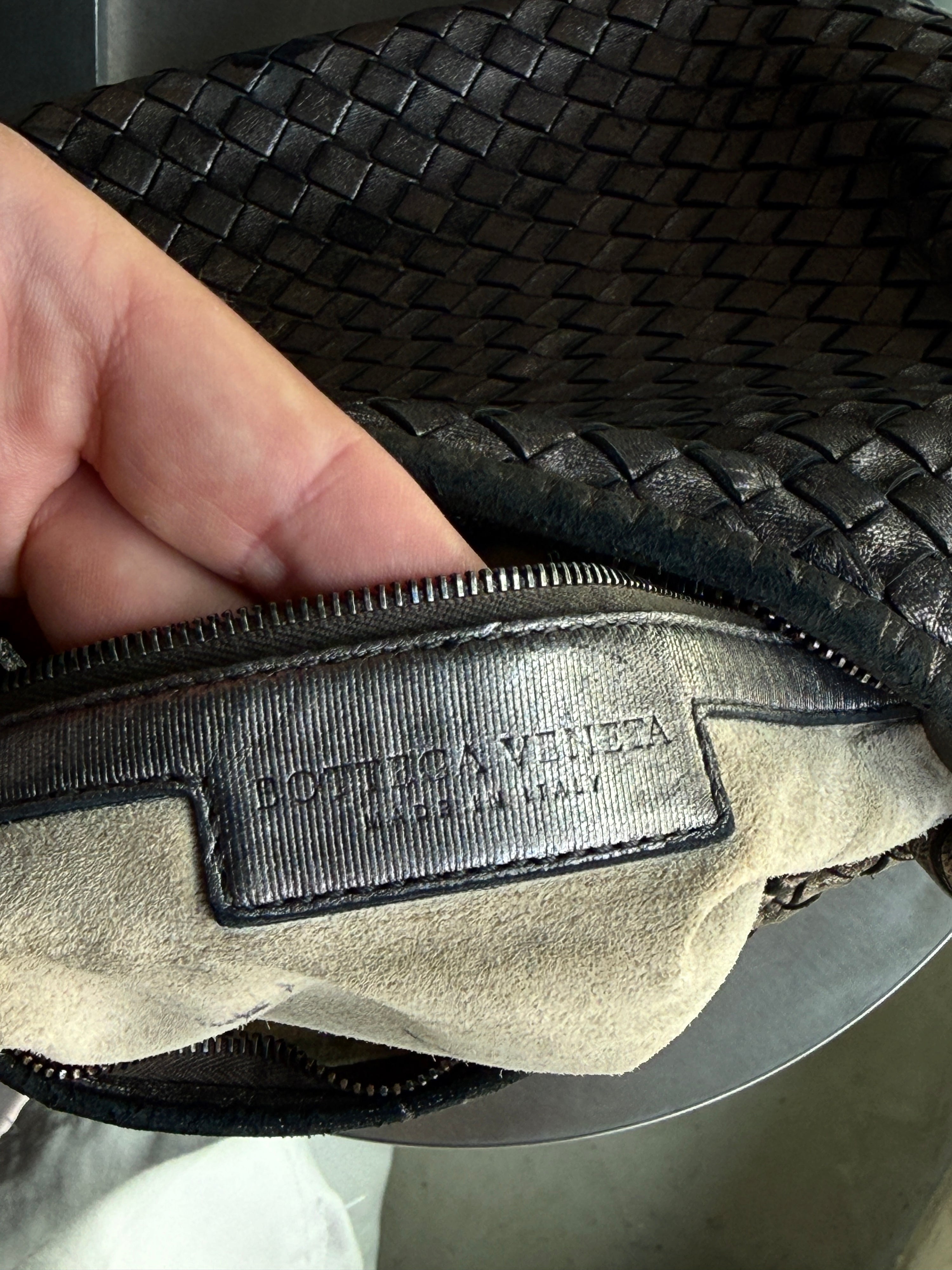 Bottega Veneta Intrecciato Hobo Leather Woven Bag