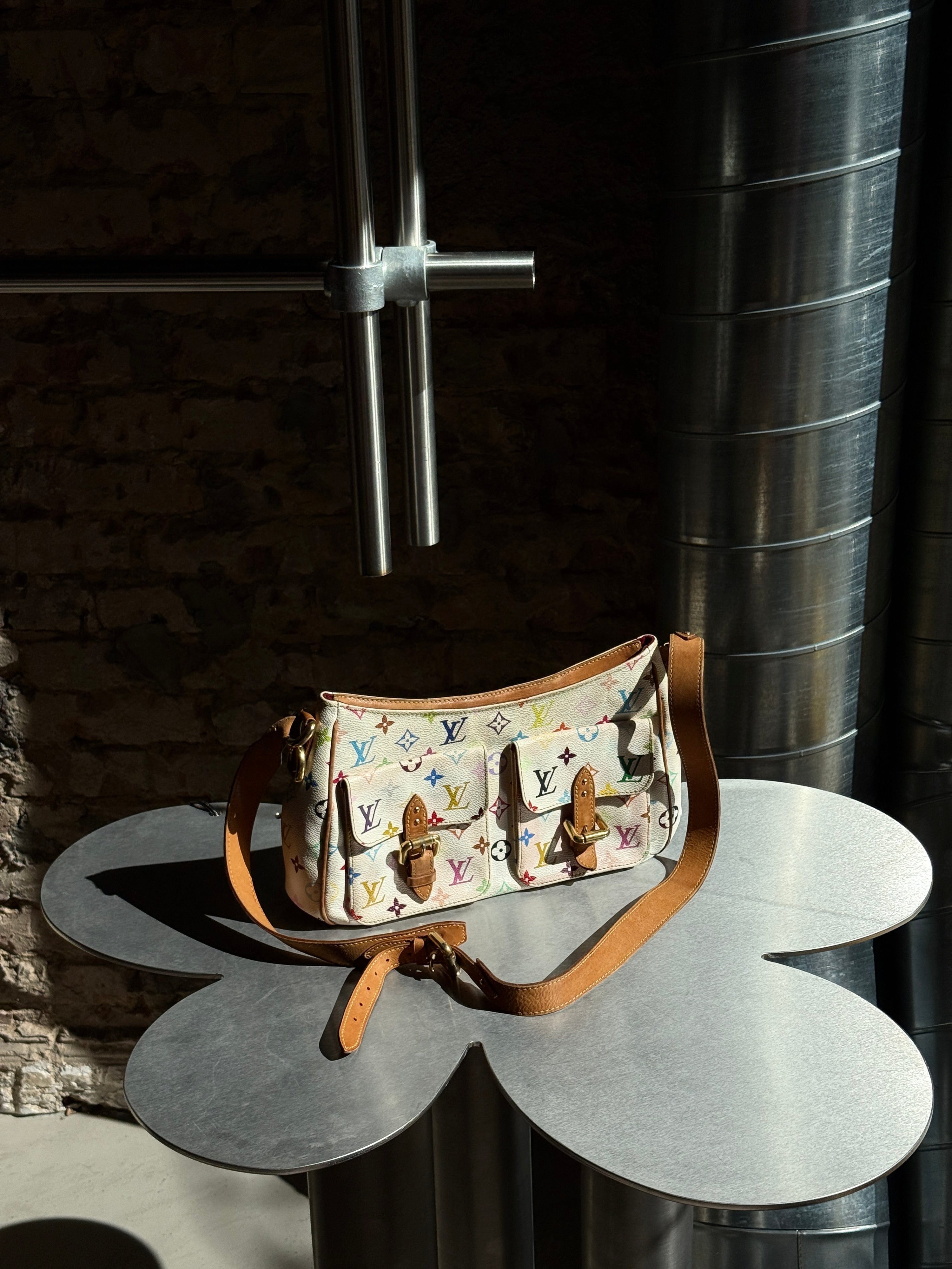 2005 Louis Vuitton Lodge Multicolor Crossbody Bag (LM0095)