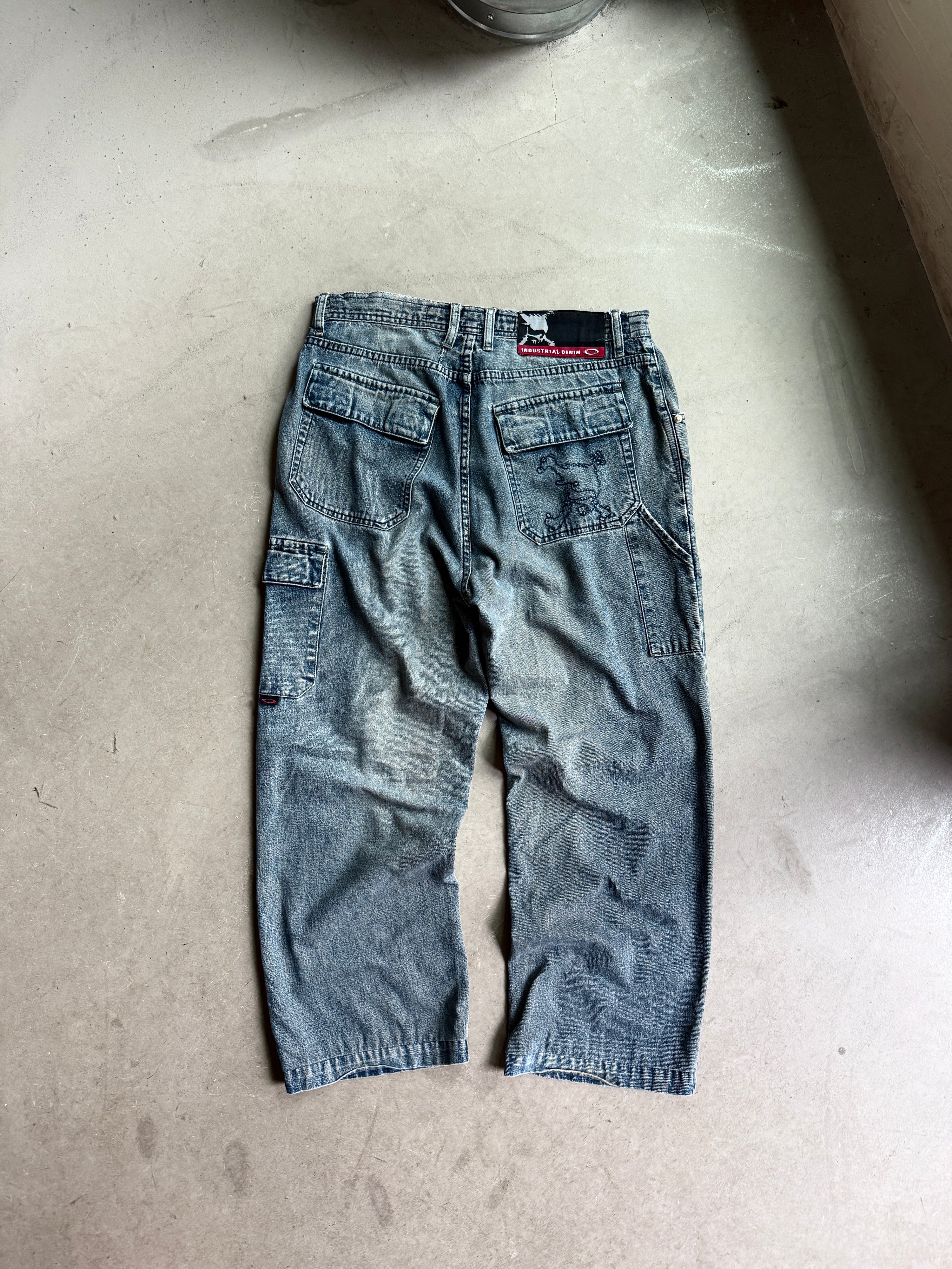 Vintage 00's Oakley Carpenter Jeans Light Wash W33 L27
