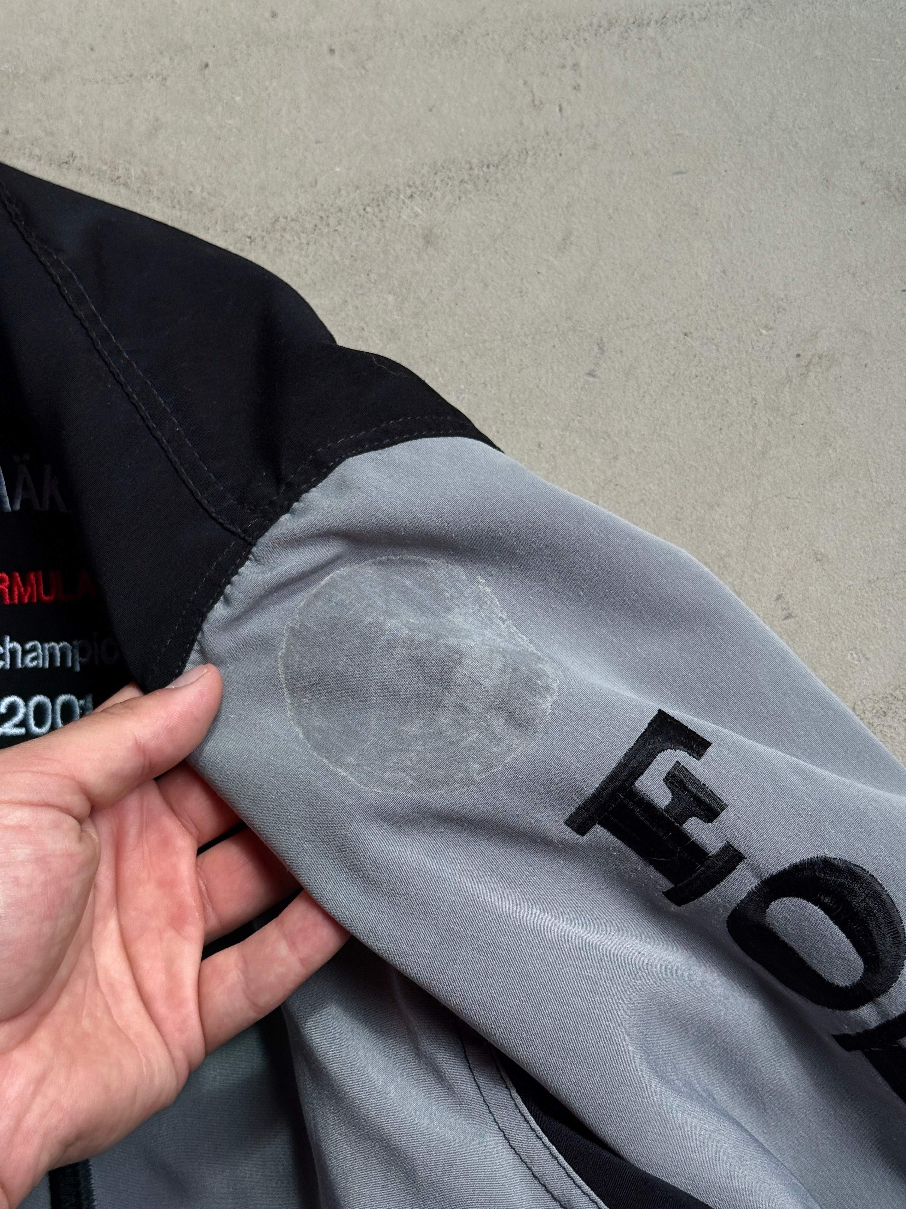 Vintage 2001 McLaren Nika Häkkinen Racing Jacket Black - XXL