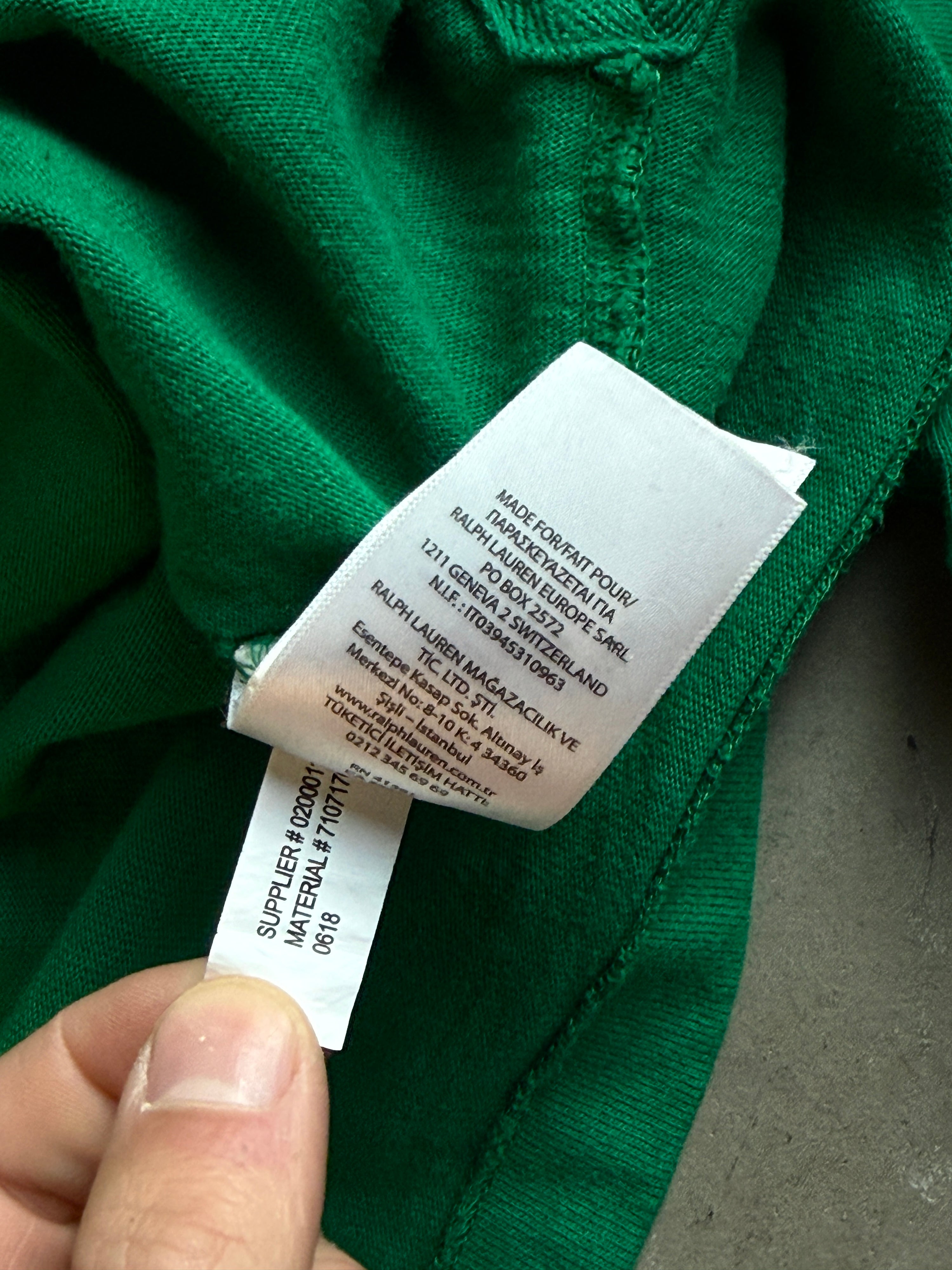 Retro Polo Ralph Lauren Kayak" Polo Hi Tech" Rugby Shirt - XL