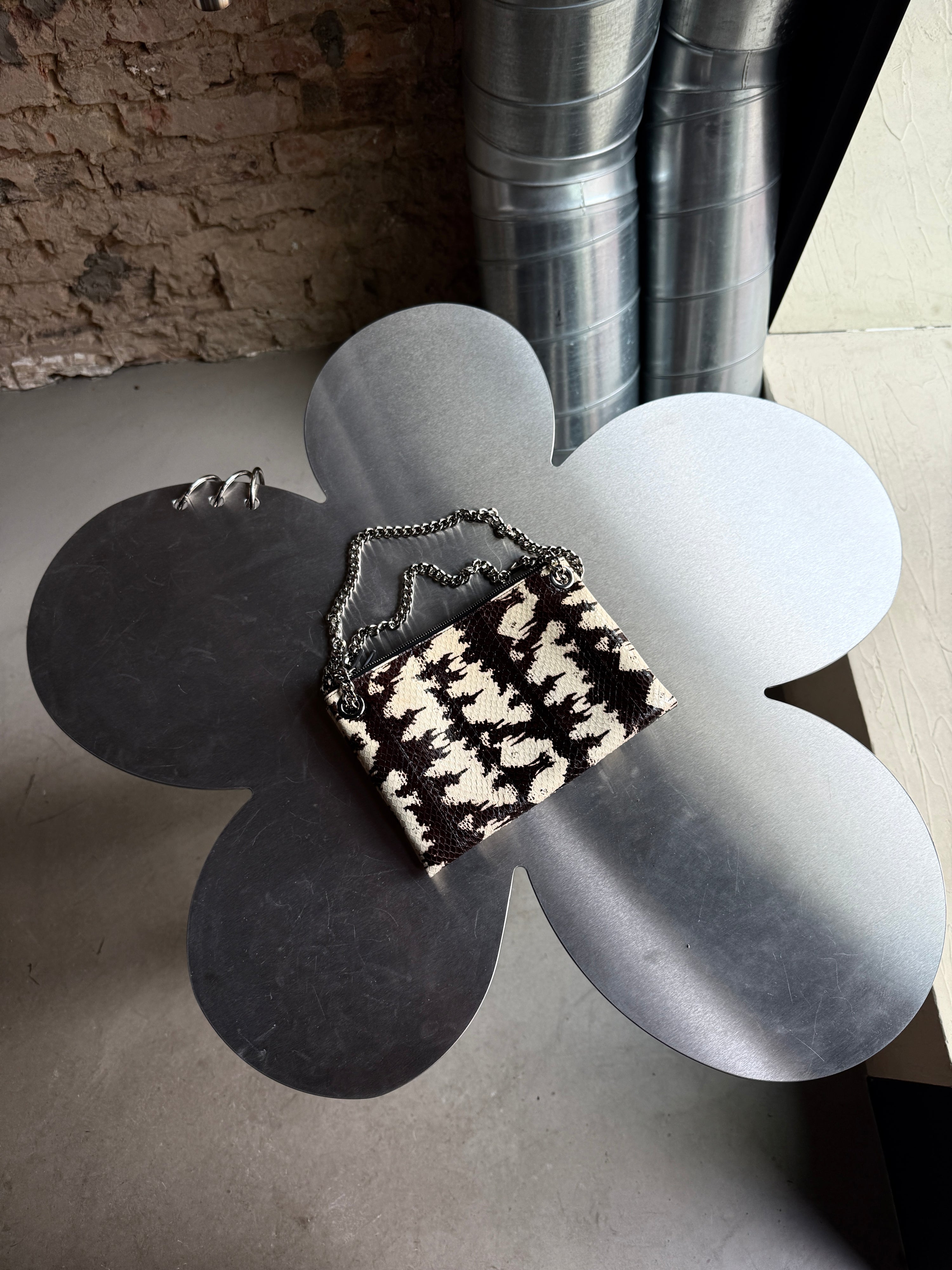 2000s Jil Sander “Snake Scales” Shoulder Bag