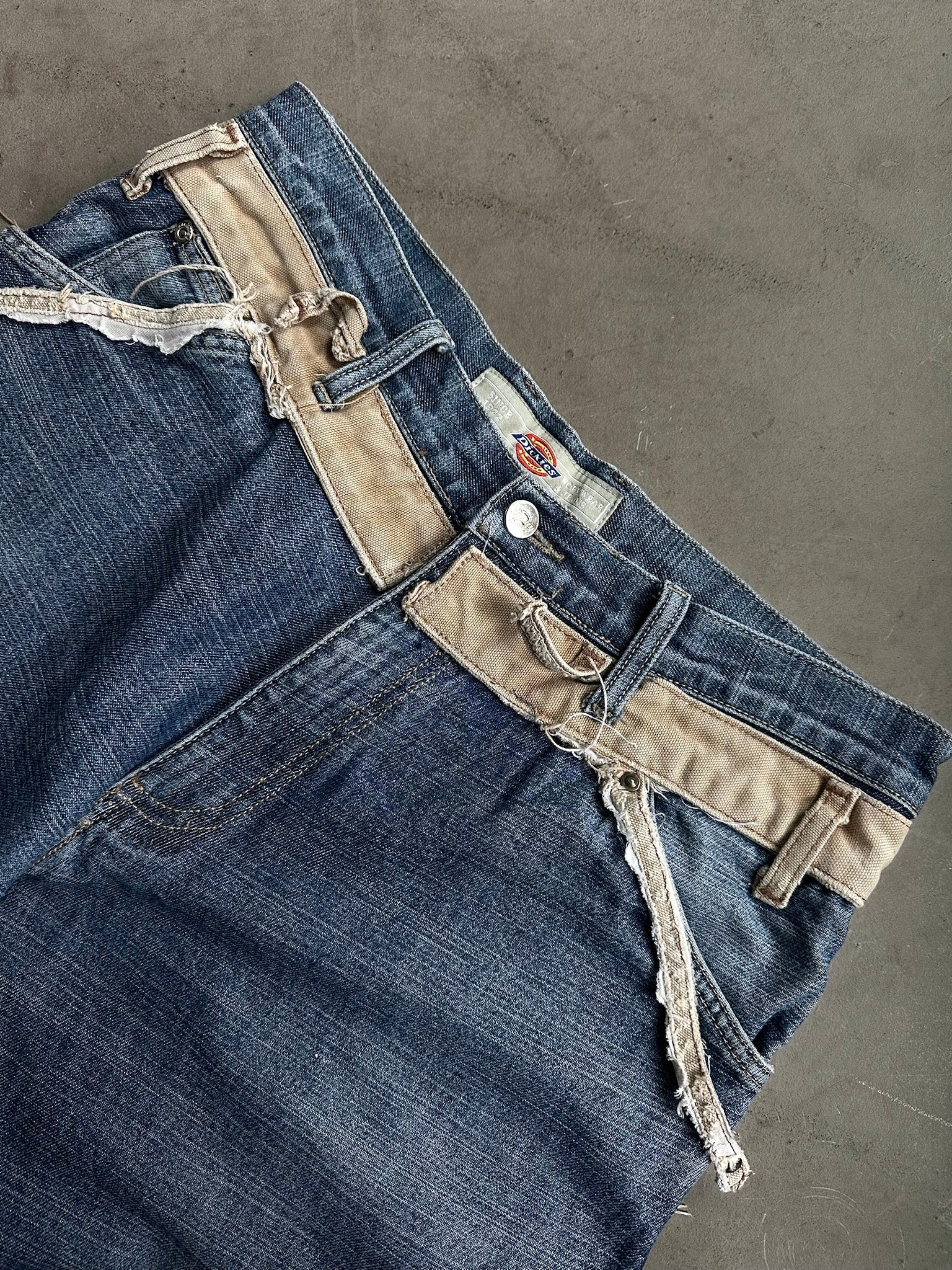 Vintage Custom Dickies Baggy Jeans W34 L29