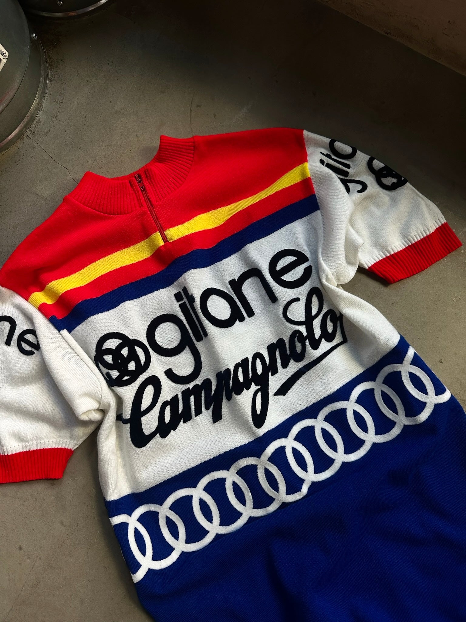 1970s Gitane Campagnolo Cycling Jersey - S