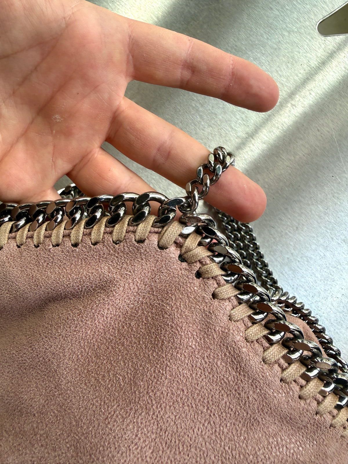 Stella McCartney Falabella Tote Bag Pink