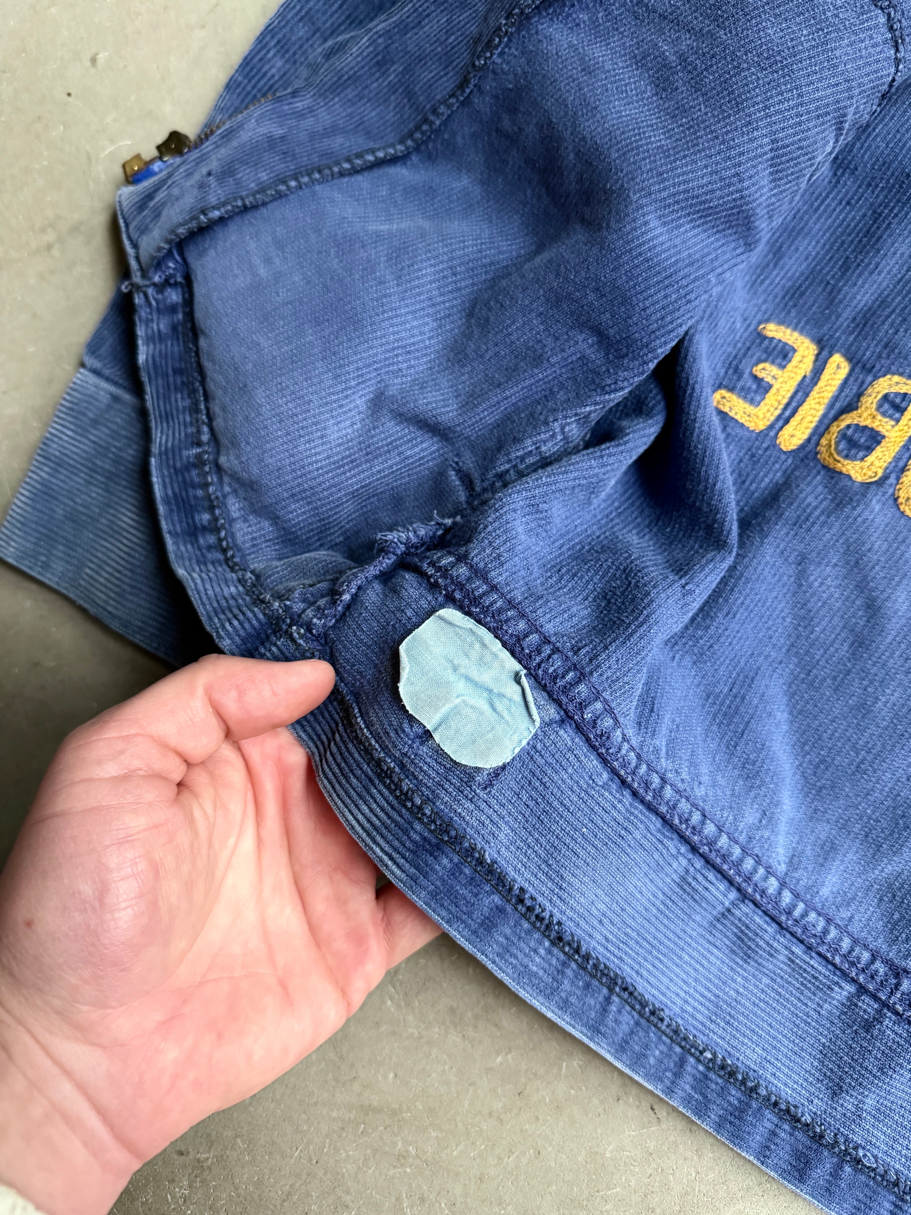 Vintage 1960/70s FFA Texas Chainstitched Jacket Blue - S