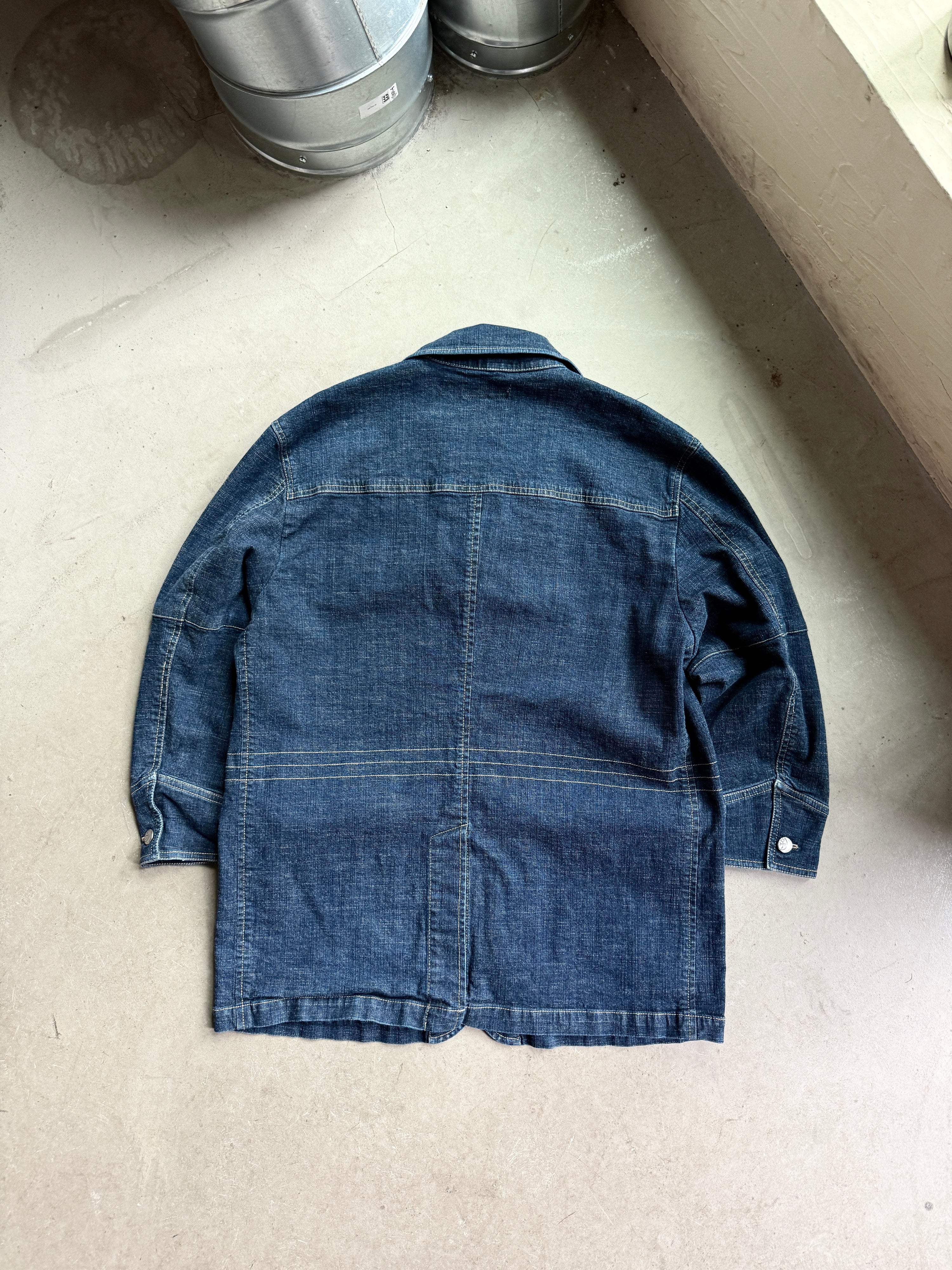 Vintage Jc de Castelbajac Sport Painted Denim Jacket - M