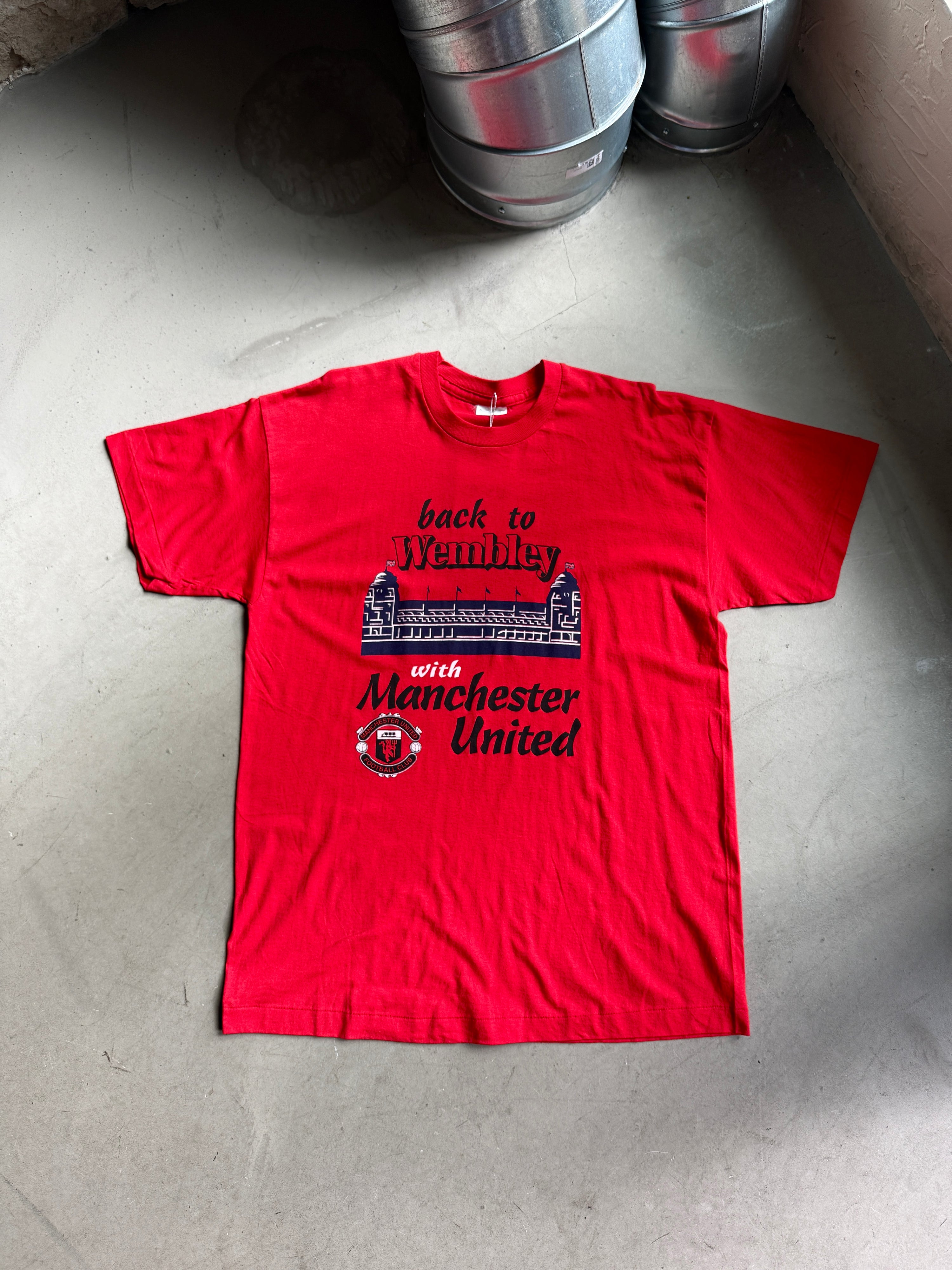 Vintage 1994 Manchester United "Glory Glory" Fan Tee - XL
