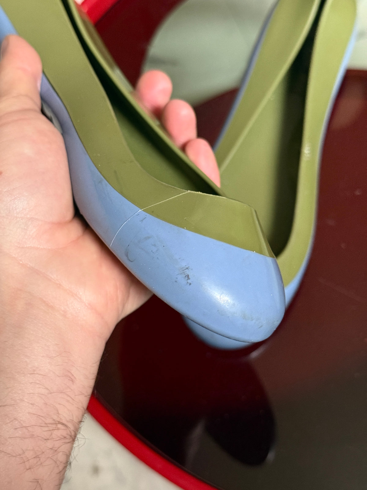 Vintage 2000s Kartell "Glue Cinderella" Two-Tone Ballerina Flats - EU 38