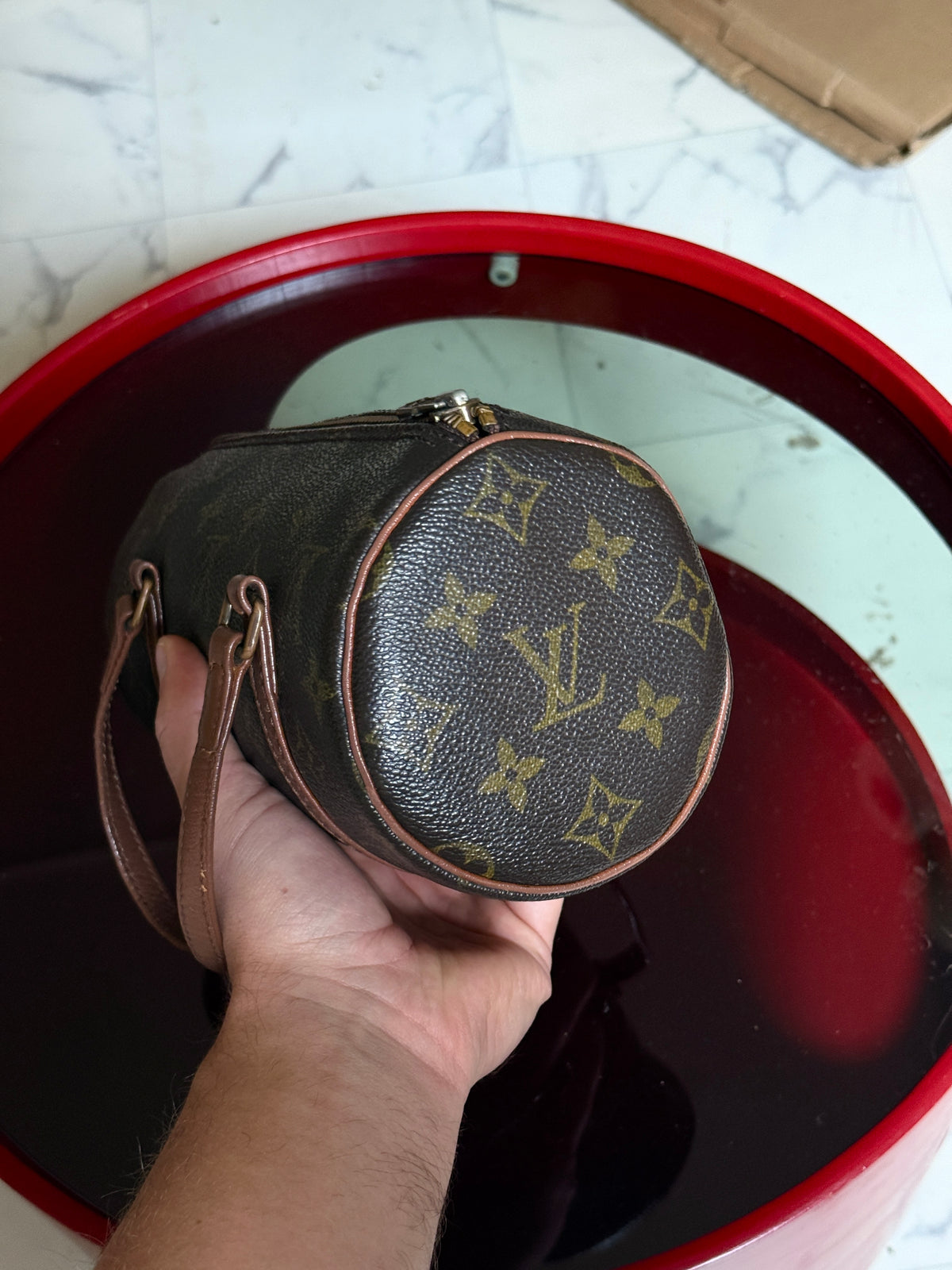 Vintage 1986 Louis Vuitton Papillon 26 Bag (862TH)
