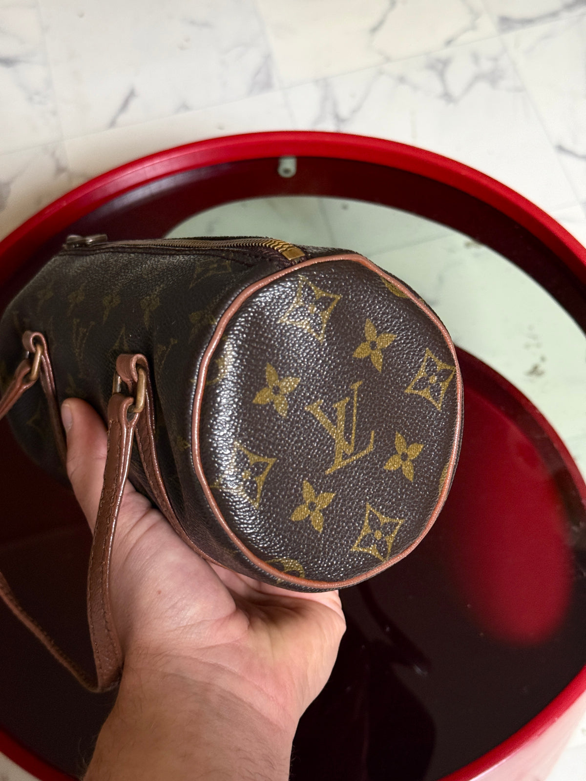 Vintage 1986 Louis Vuitton Papillon 26 Bag (862TH)