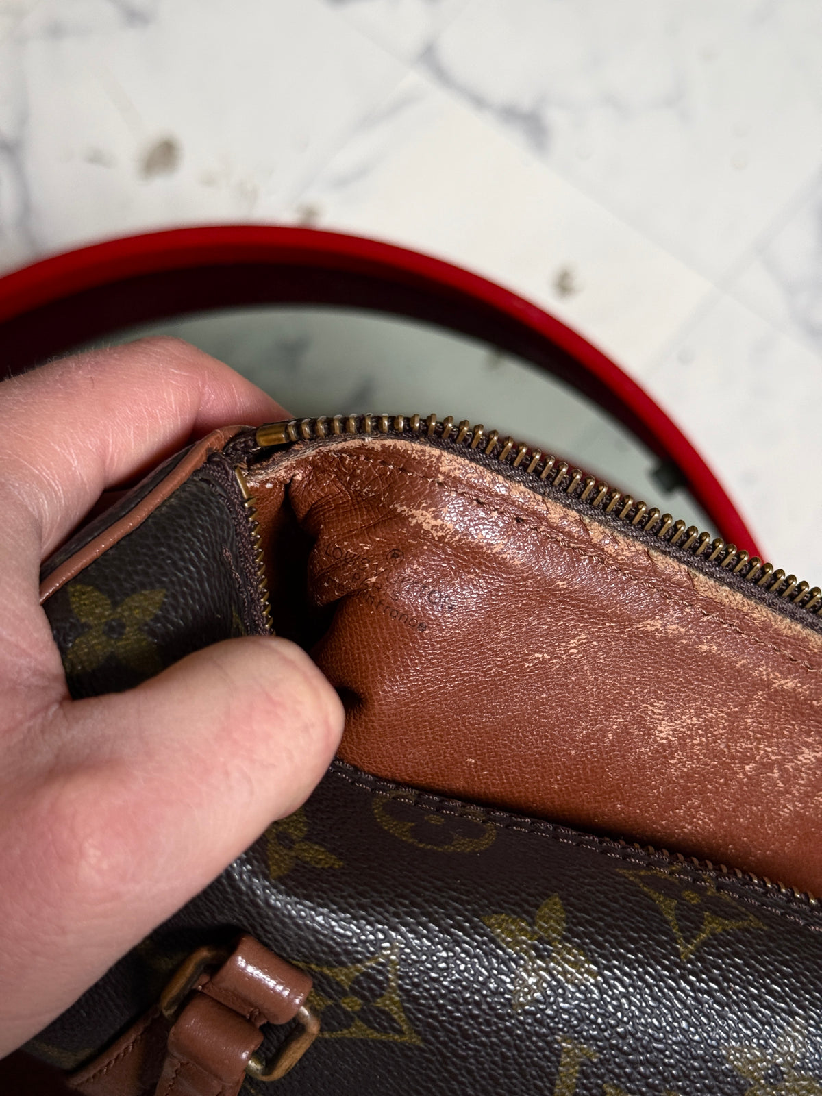 Vintage 1986 Louis Vuitton Papillon 26 Bag (862TH)